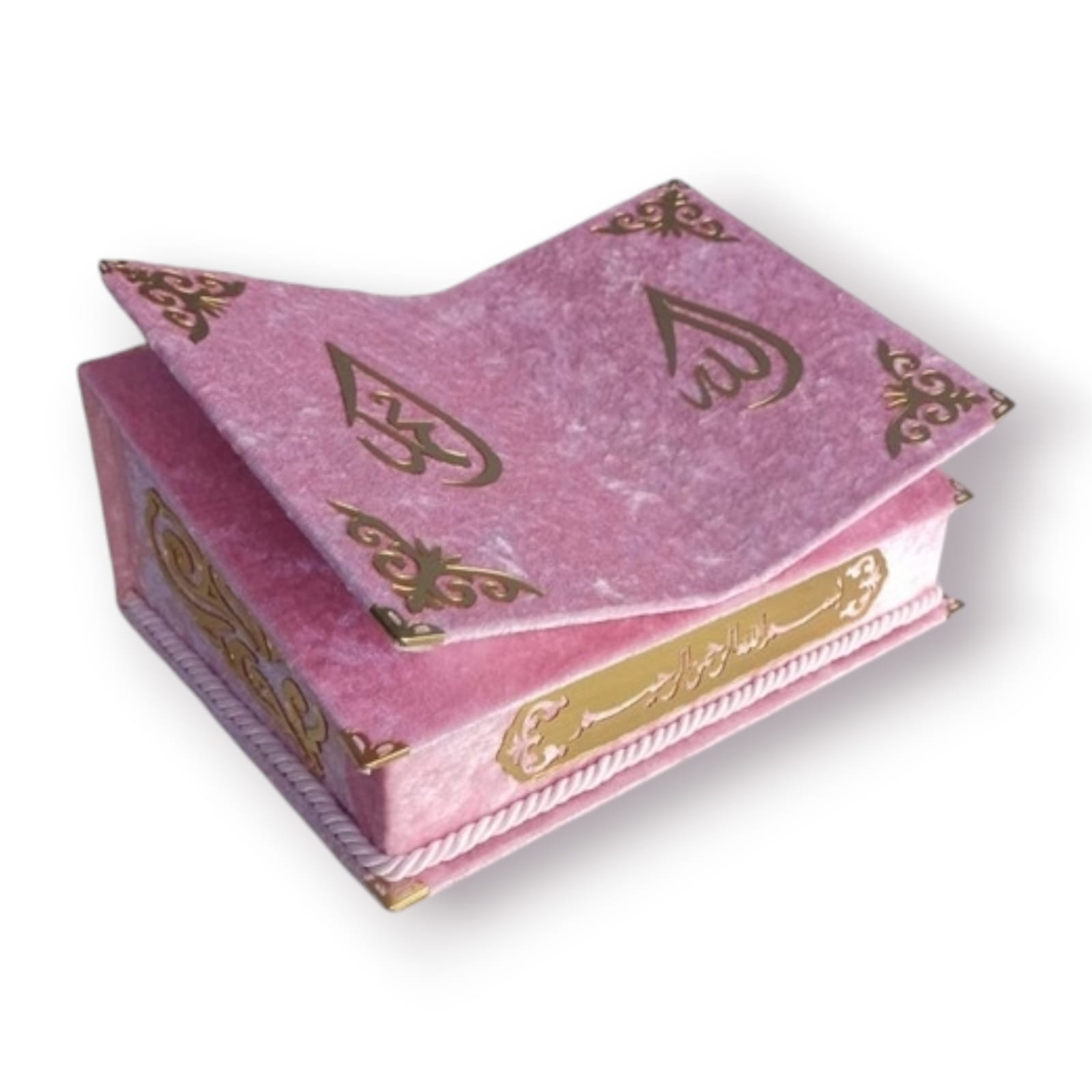 MKT KADİFE RAHLELİ KURAN LİLA OMR