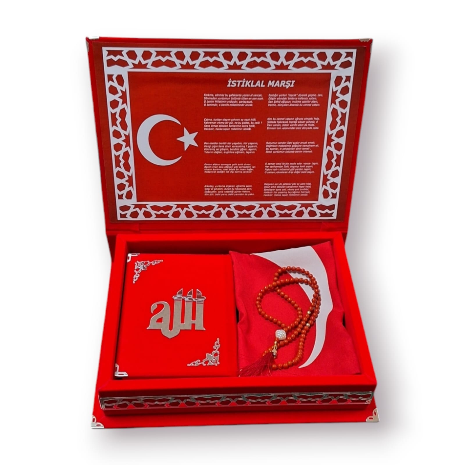 MKT TÜRK BAYRAKLI ÇANTA BOY KURAN AYAKSIZ AL-RAİD