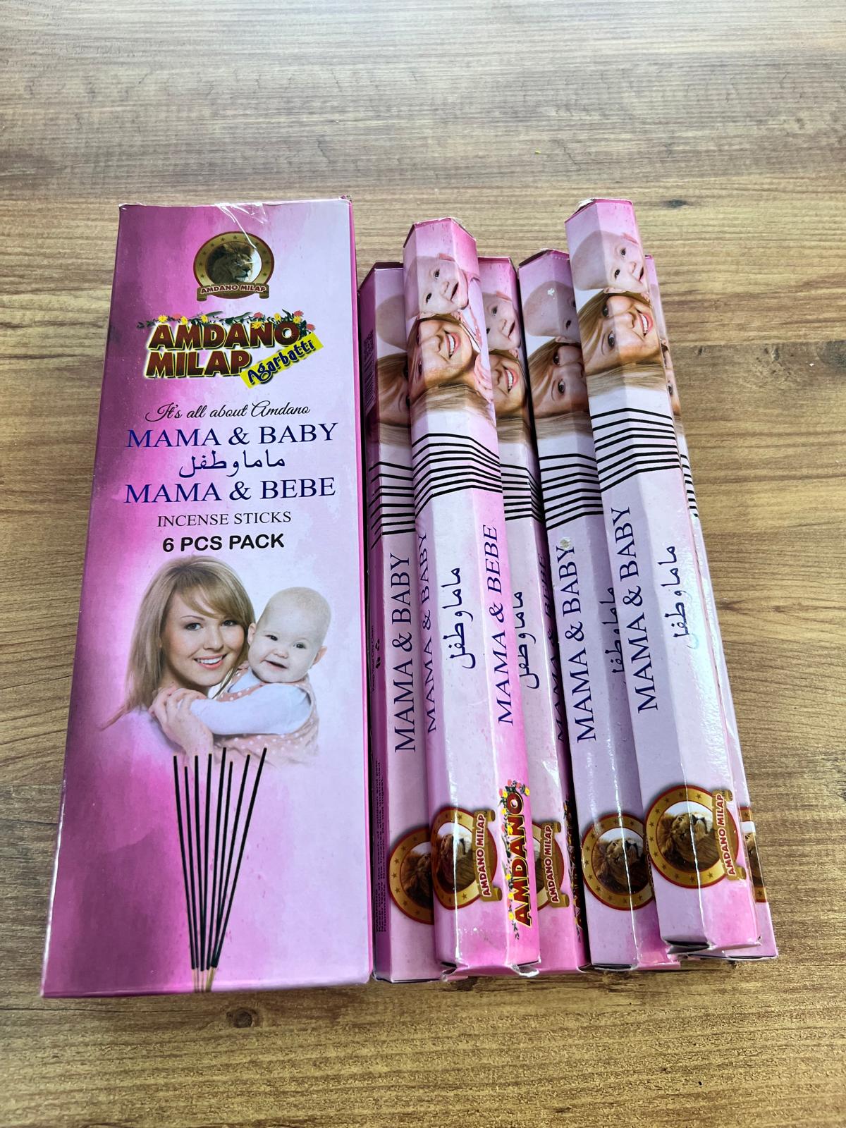 HEGZAGON TÜTSÜ MOTHER&BABY (BİR PAKETTE 6 HELEGON)