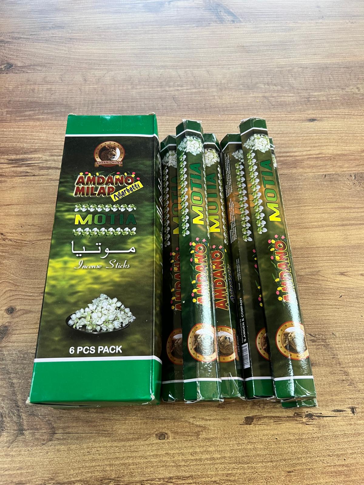 HEGZAGON TÜTSÜ MOTİA (BİR PAKETTE 6 HELEGON)