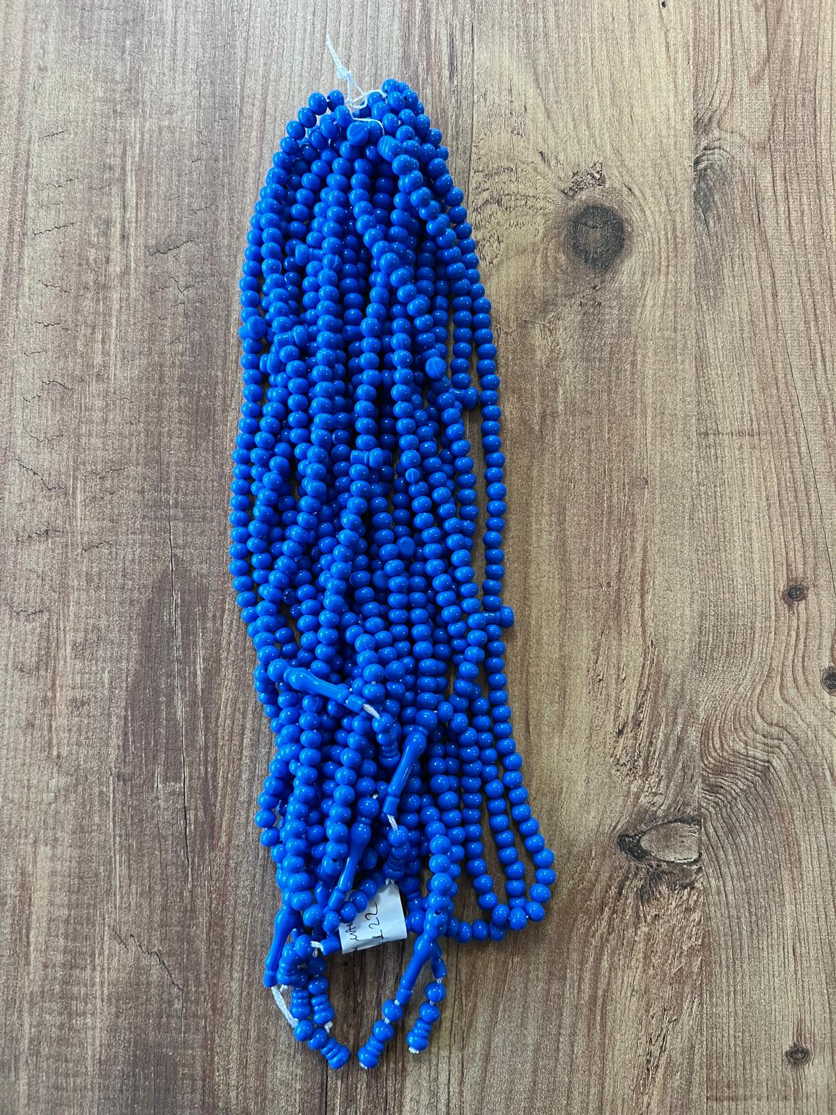 OZL TESBİH 10 MM MAVİ KOD 122  DESTE