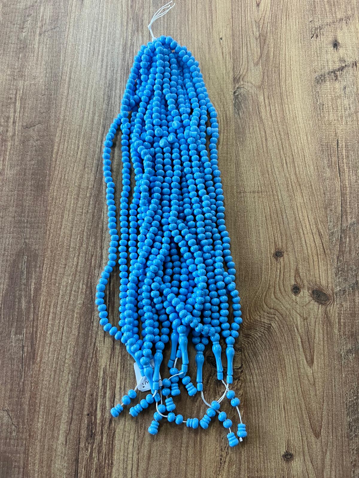 OZL TESBİH 10 MM MAVİ KOD 123  DESTE