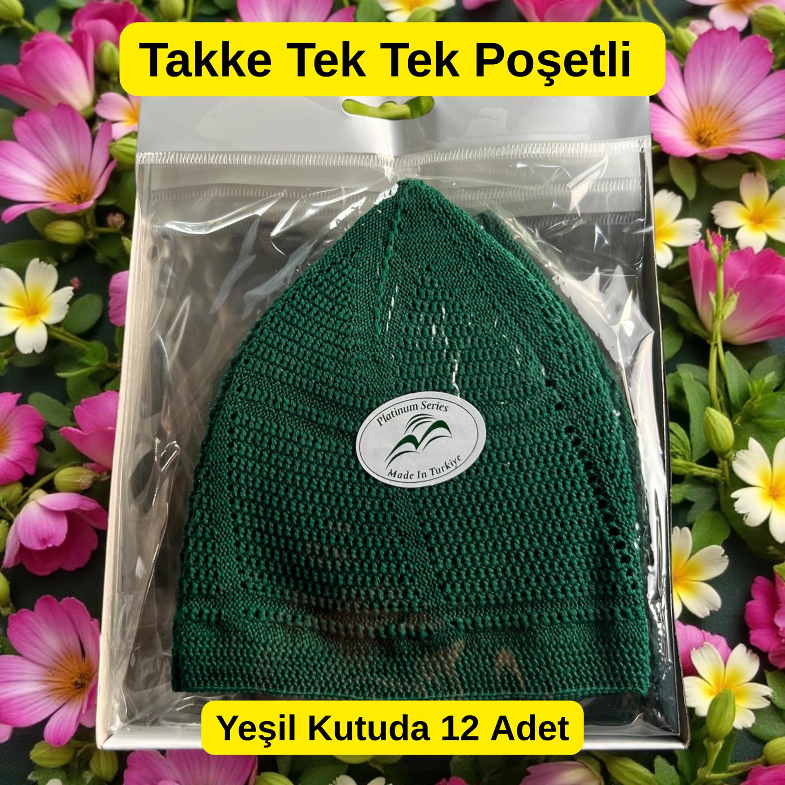 İR TAKKE YEŞİL KUTUDA 12 Lİ