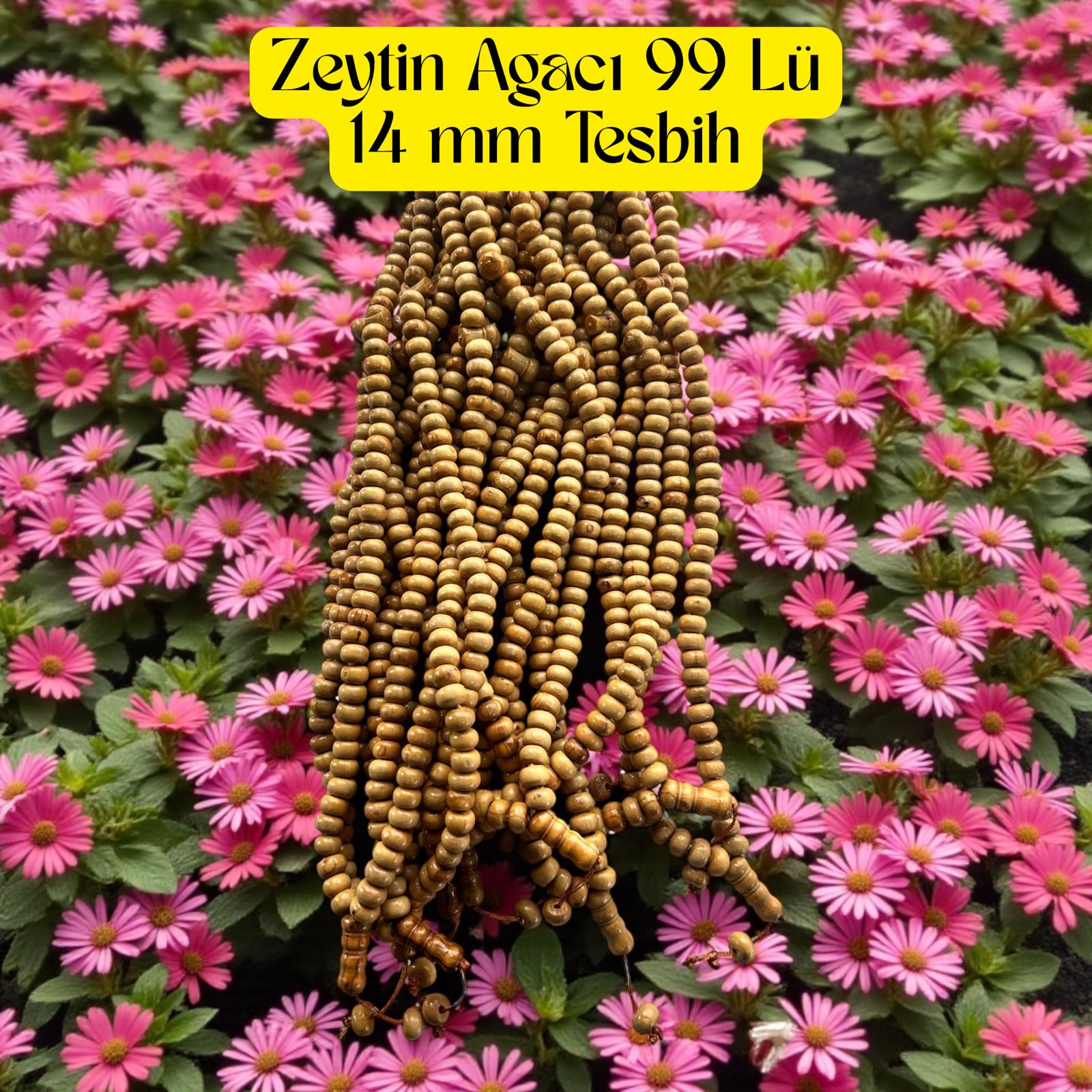 İR TESBİH 99 14 MM AĞAÇ ZEYTİN (DESTE) 
