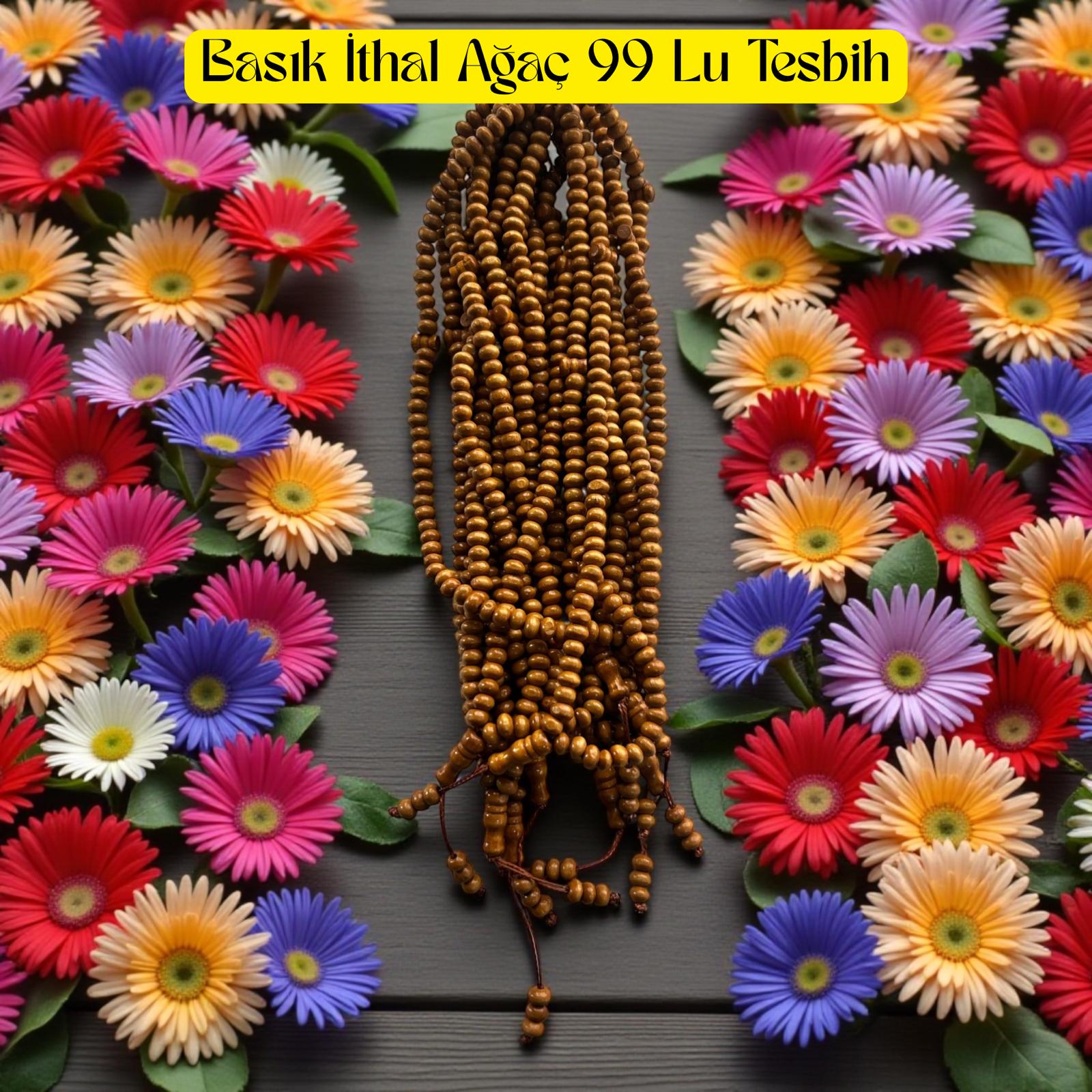 İR TESBİH 99 BASIK İTHAL AĞAÇ (DESTE) 