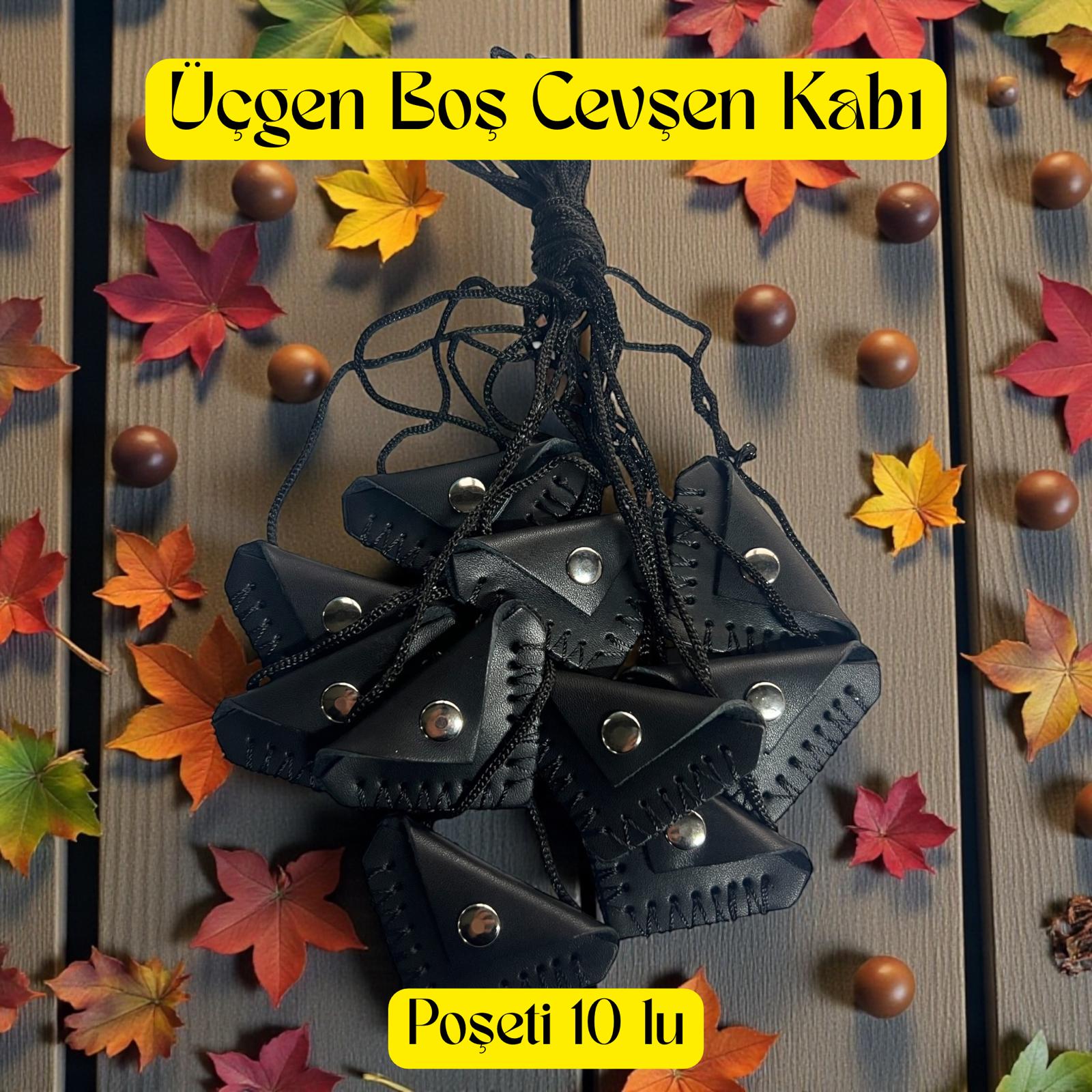 İR BOŞ CEVŞEN KABI ÜÇGEN POŞET (10 LU PAKET)