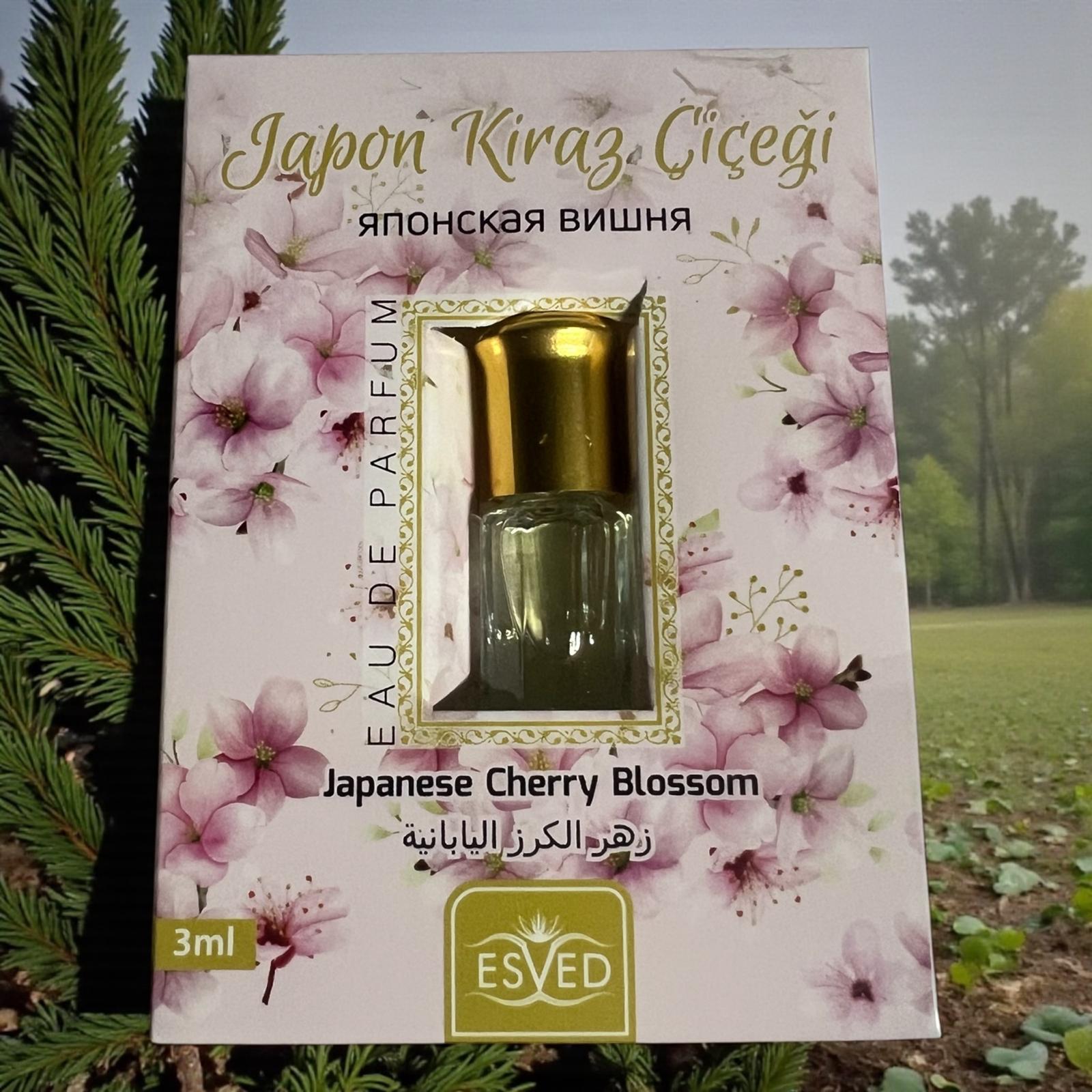BBT ESVED ESANS JAPON KİRAZI ÇİÇEĞİ KUTULU 3 ML  (ADET SATIŞ)