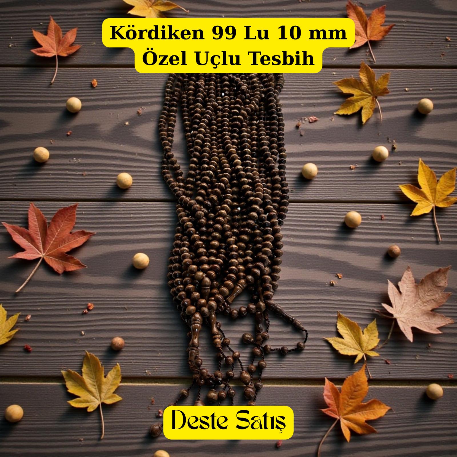 İR TESBİH 99 KÖRDİKEN 10 MM ÖZEL UÇLU (DESTE) 