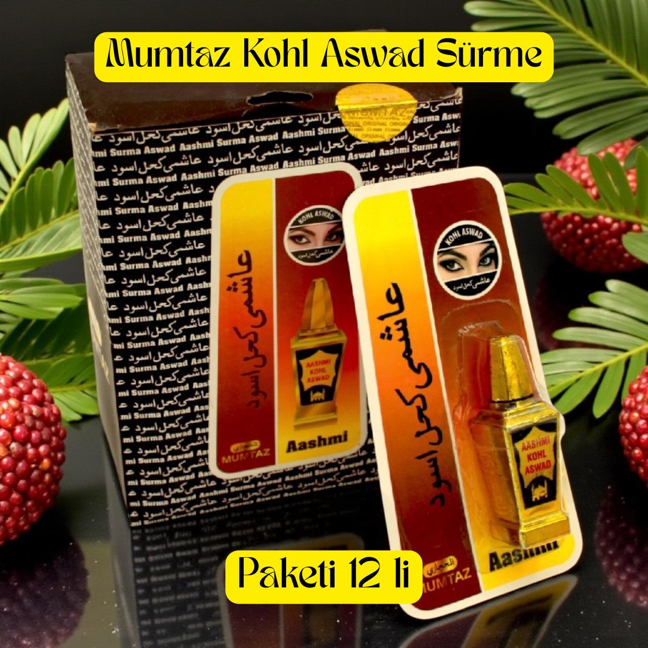 MUMTAZ KOHL ASWAD SÜRME PAKET SATIŞ (PAKET 12 Lİ)