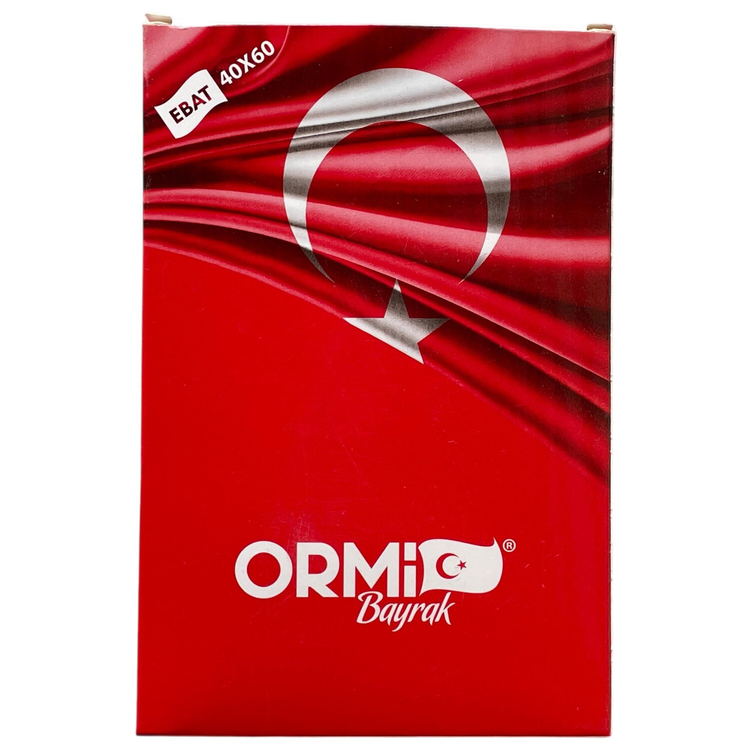 ORMİ 40X60 CM ALPAKA KUMAŞ TÜRK BAYRAĞI