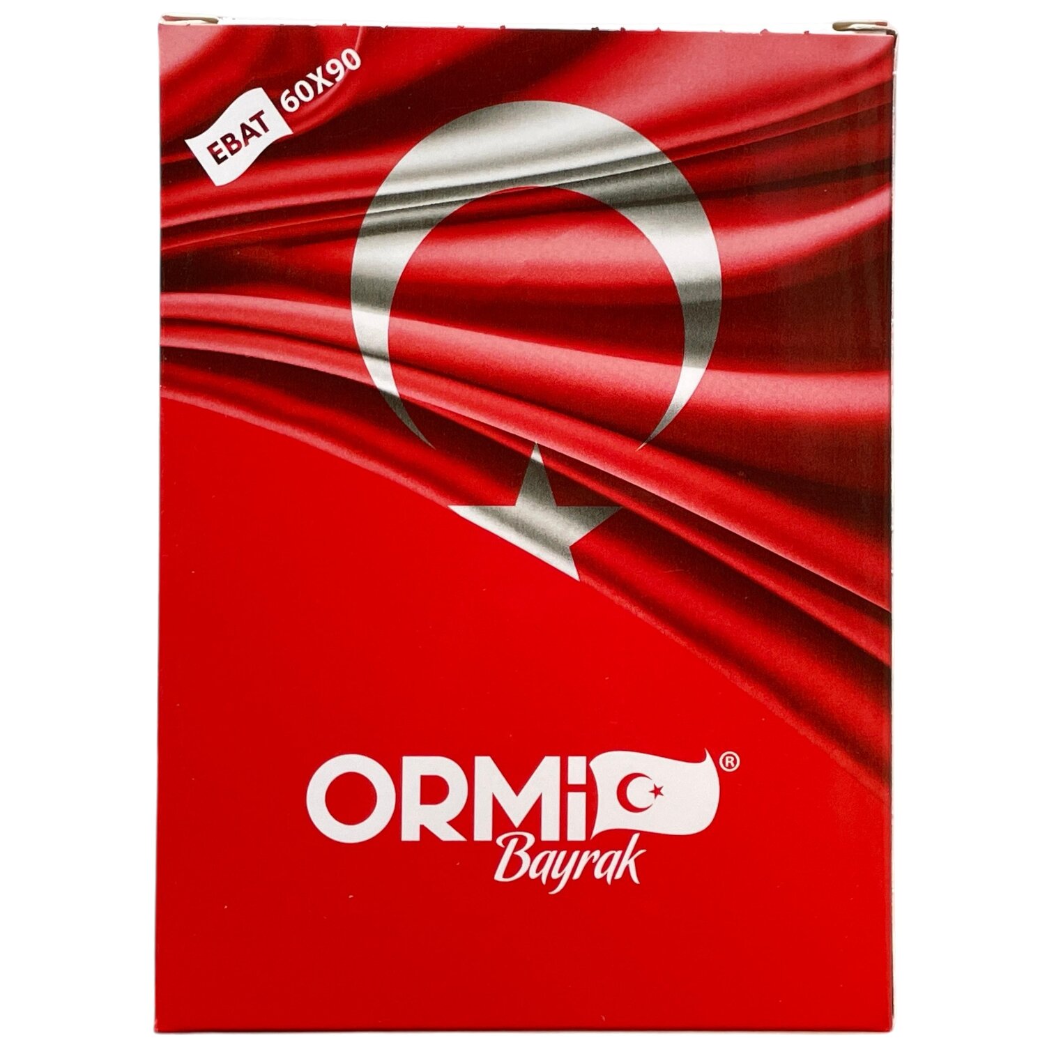 ORMİ 60X90 CM ALPAKA KUMAŞ TÜRK BAYRAĞI