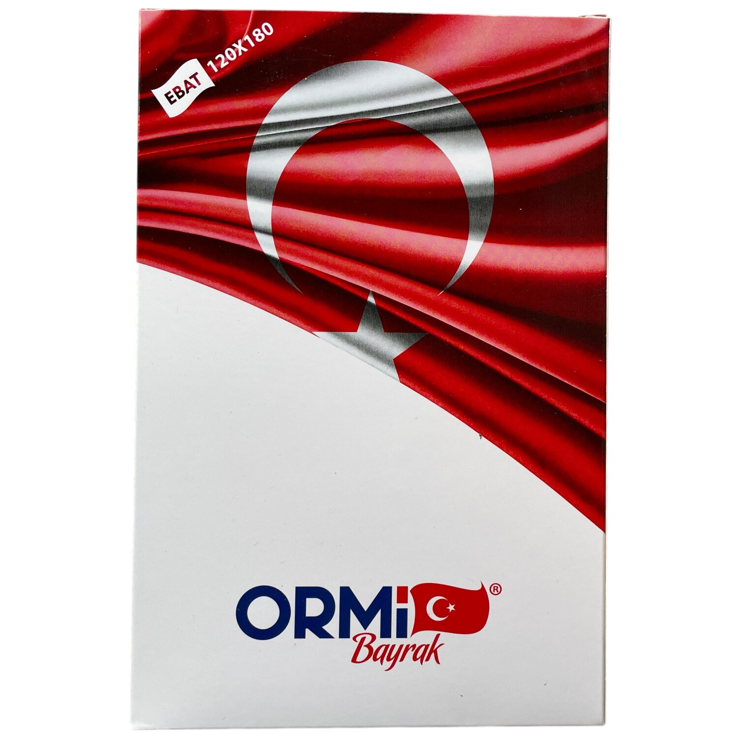 ORMİ 120X180 CM ALPAKA KUMAŞ TÜRK BAYRAĞI