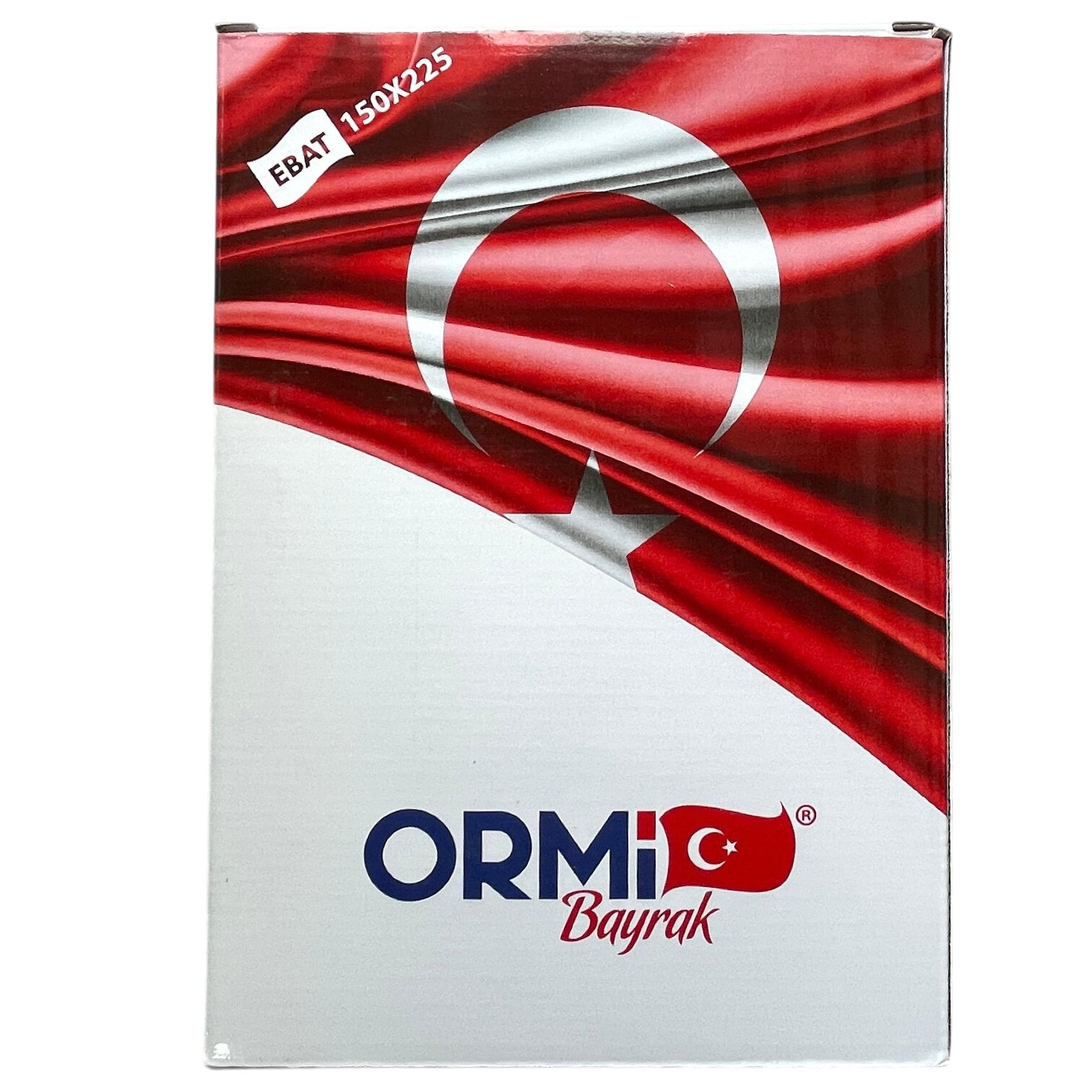 ORMİ 150X225 CM ALPAKA KUMAŞ TÜRK BAYRAĞI