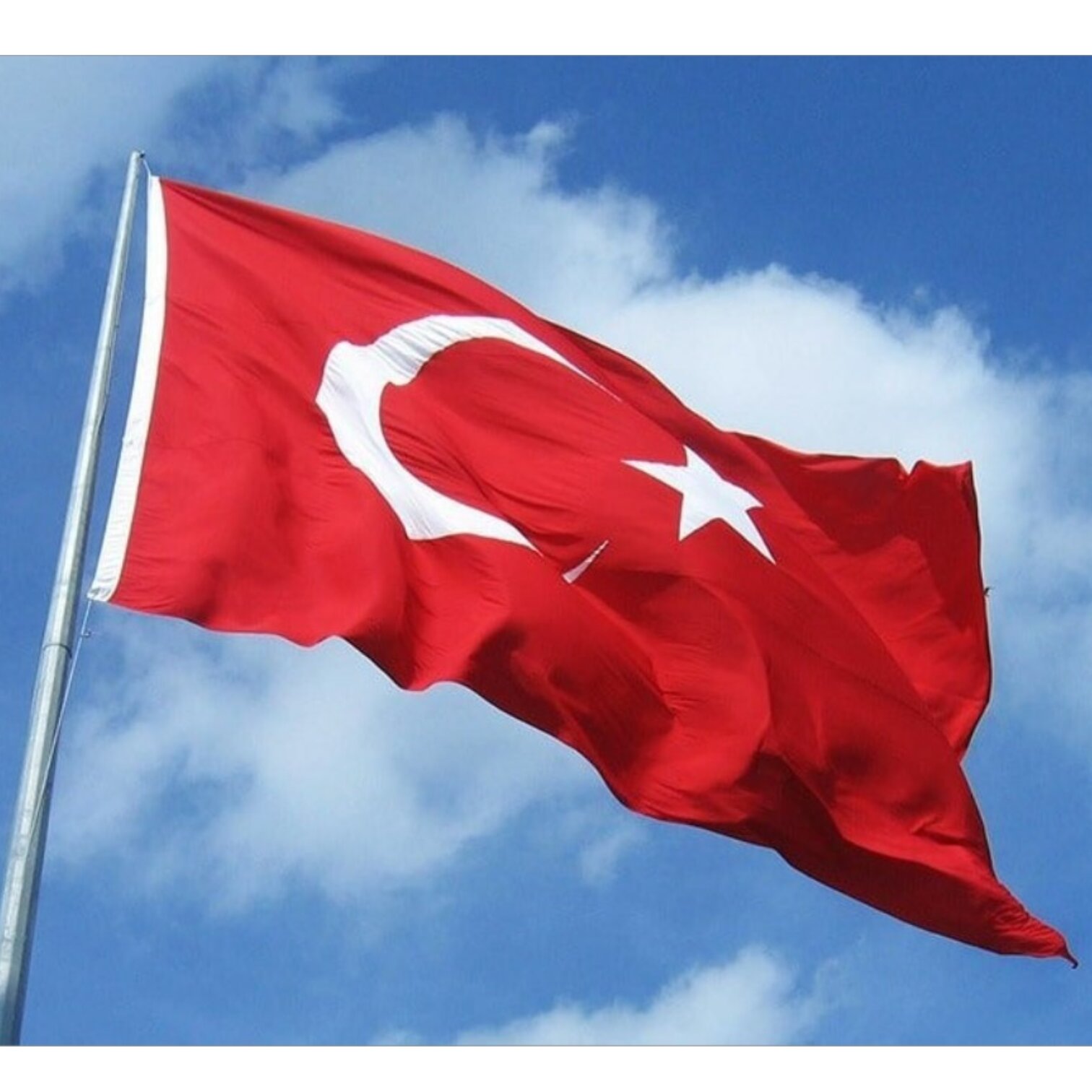 ORMİ 500X750 CM RAŞEL  KUMAŞ TÜRK BAYRAĞI