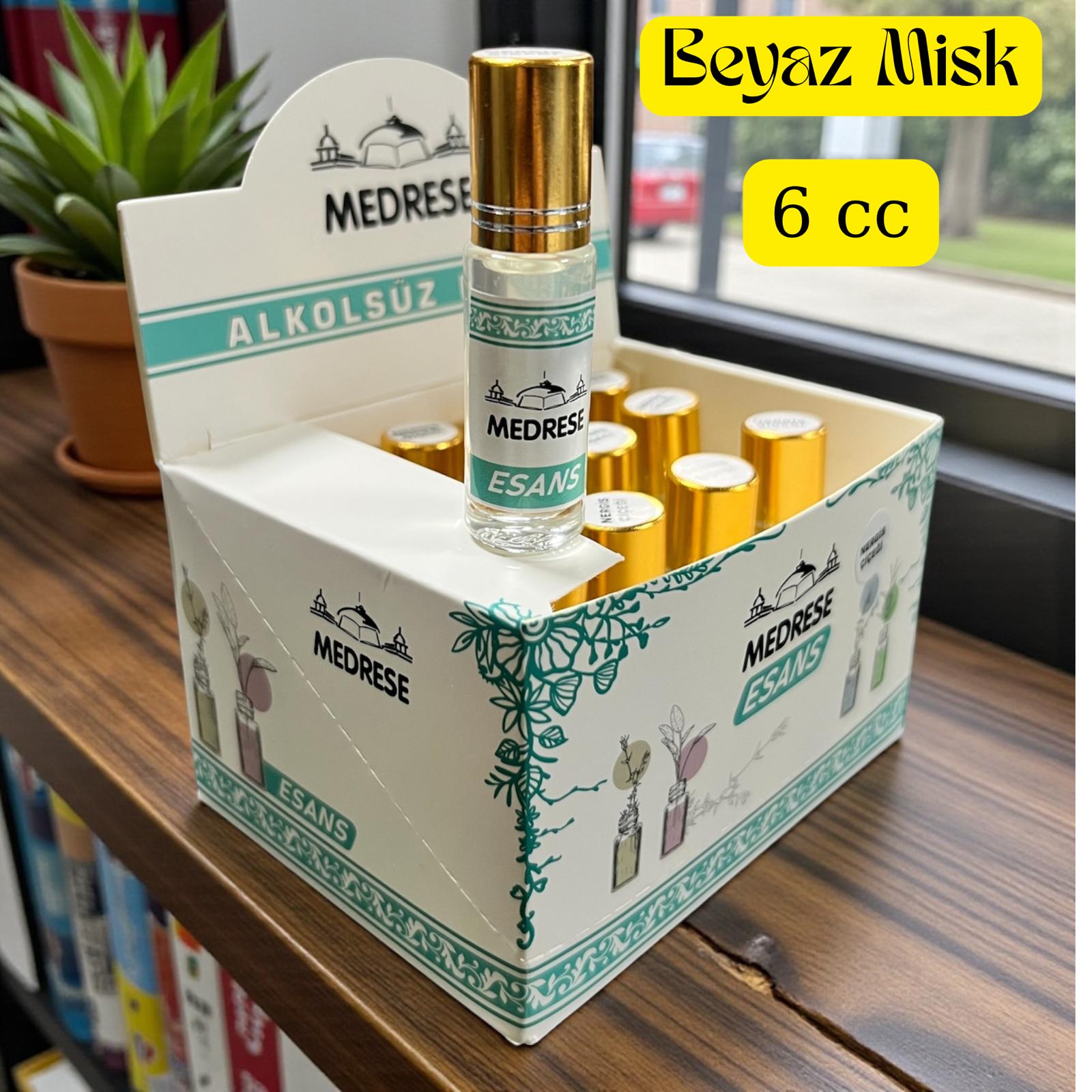 MEDRESE 6 CC BEYAZ MİSK ESANS 12Lİ