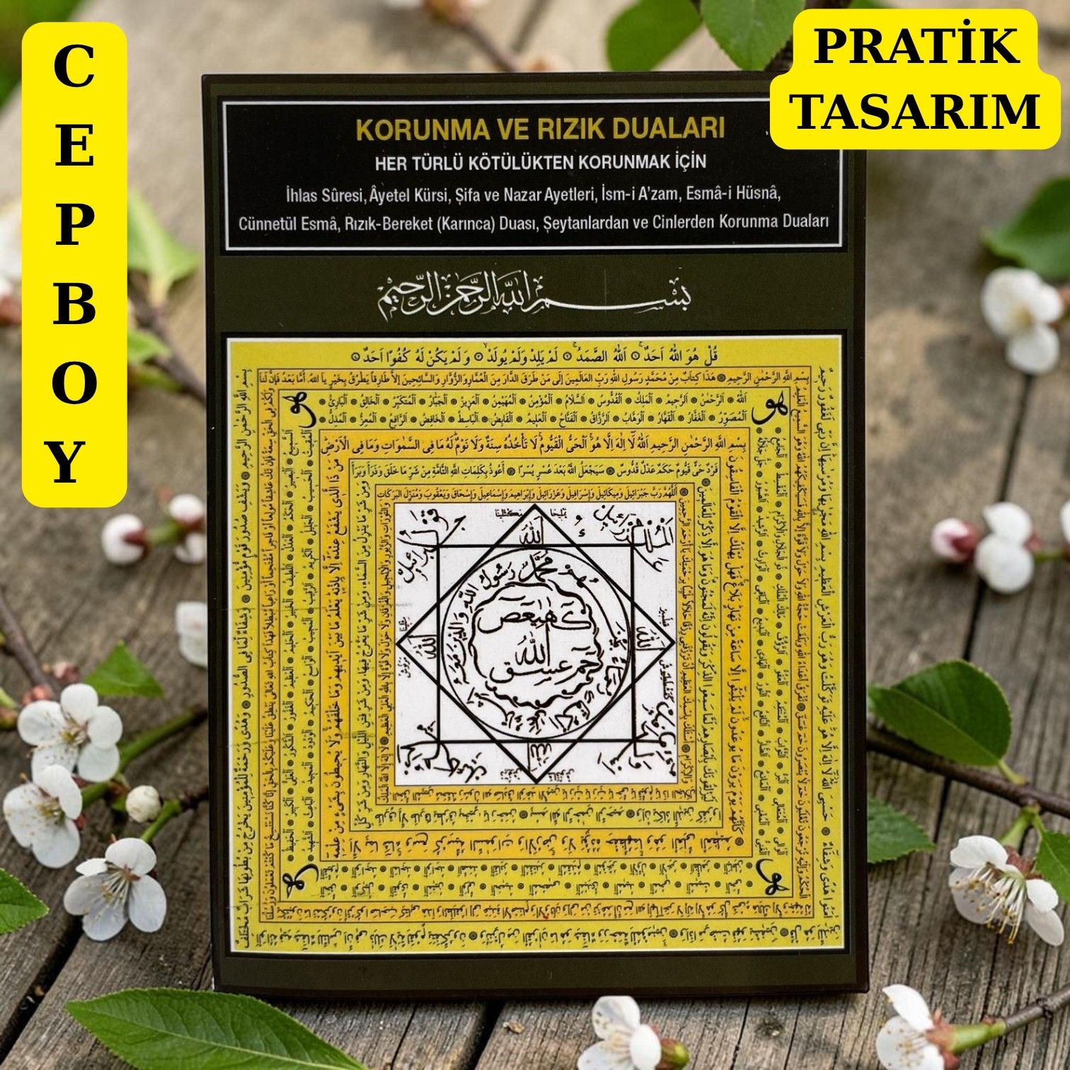DUA KARTI KORUNMA VE RIZIK DUALARI (100 LÜ PAKET)