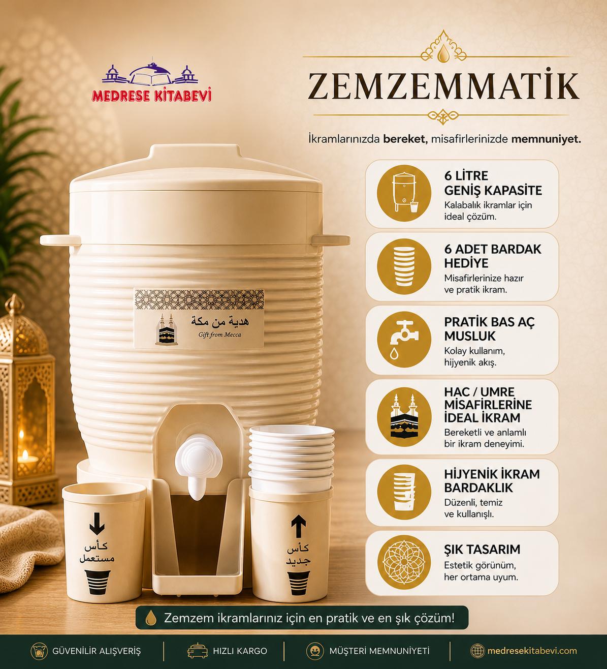 ZEMZEMMATİK 6 LİTRE