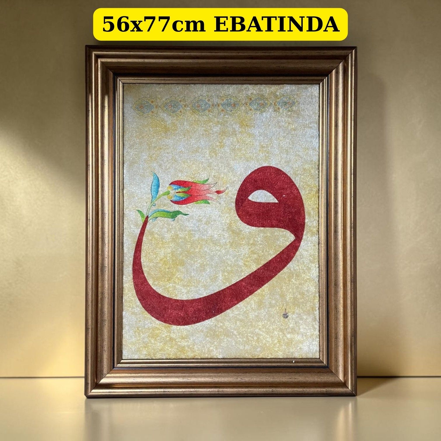 TBL VAV KADİFE TABLO 6'LI 56X77