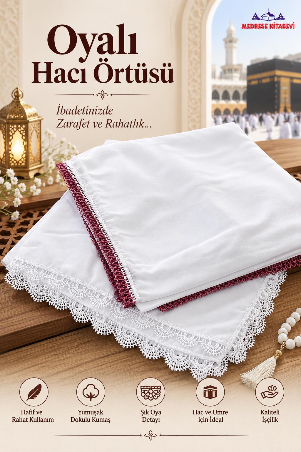 BRZ OYALI HACI ÖRTÜSÜ ADET SATIŞ