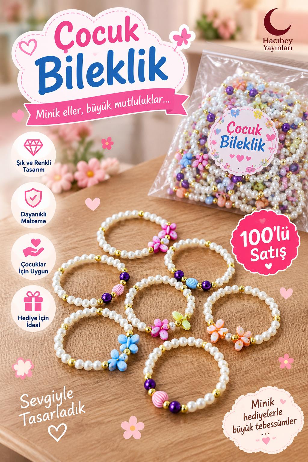 BRZ ÇOCUK BİLEKLİK (100 ADET)