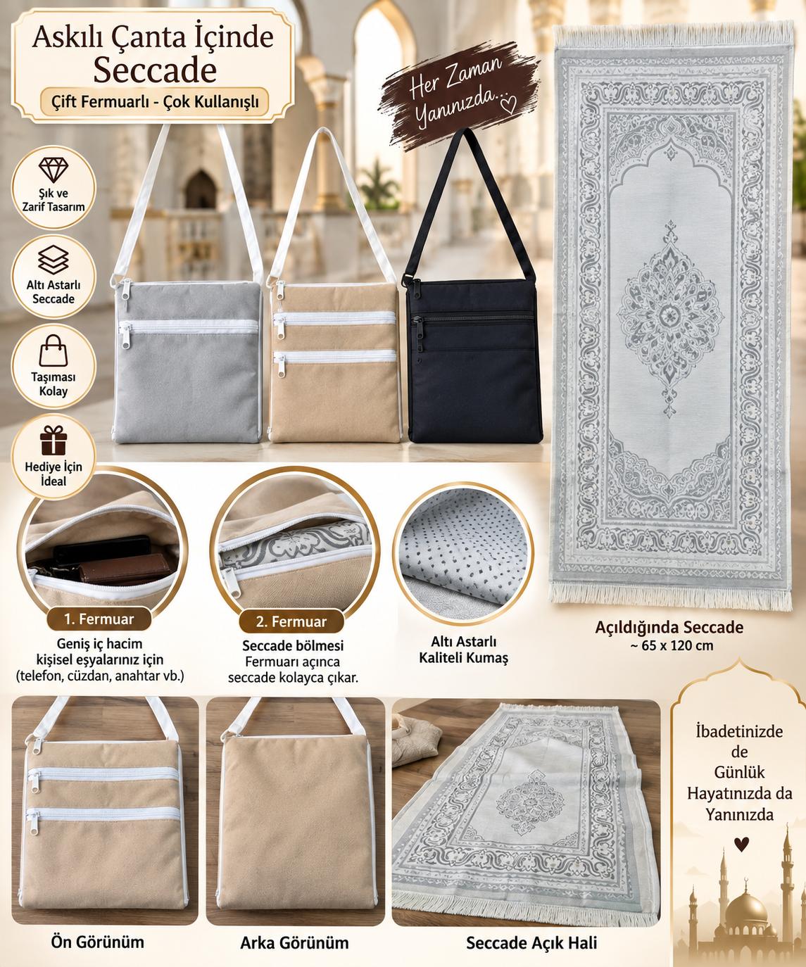 BRZ ÇANTA SECCADE 25X29 CM ADET SATIŞ