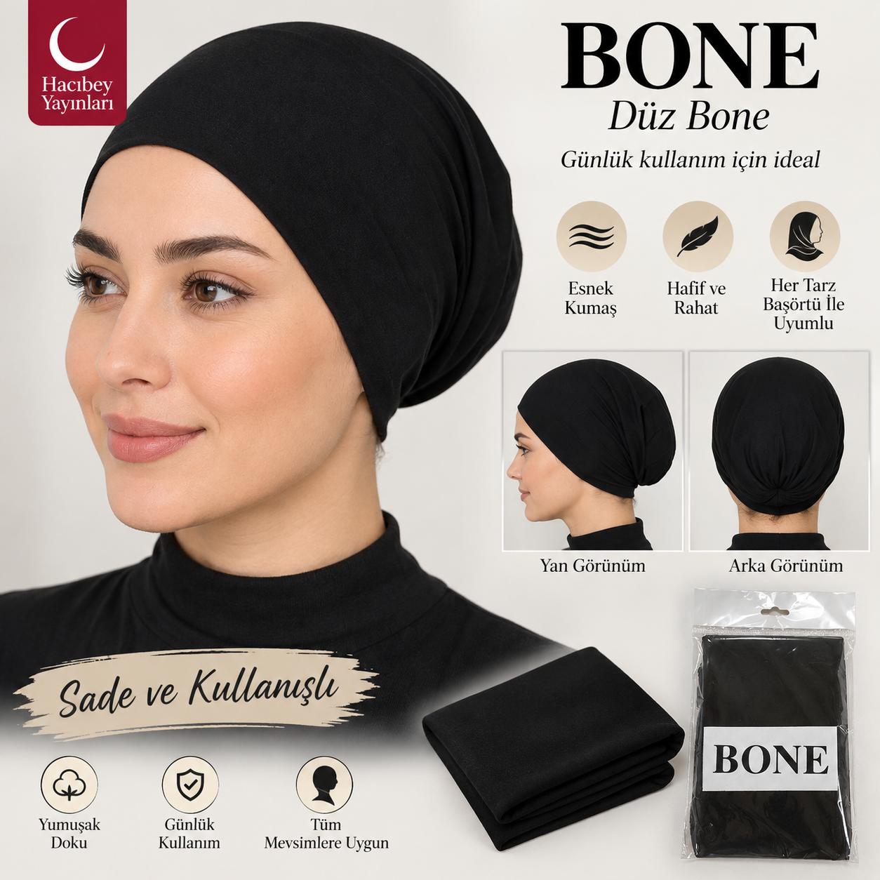 BRZ DÜZ BONE SİYAH ADET SATIŞ