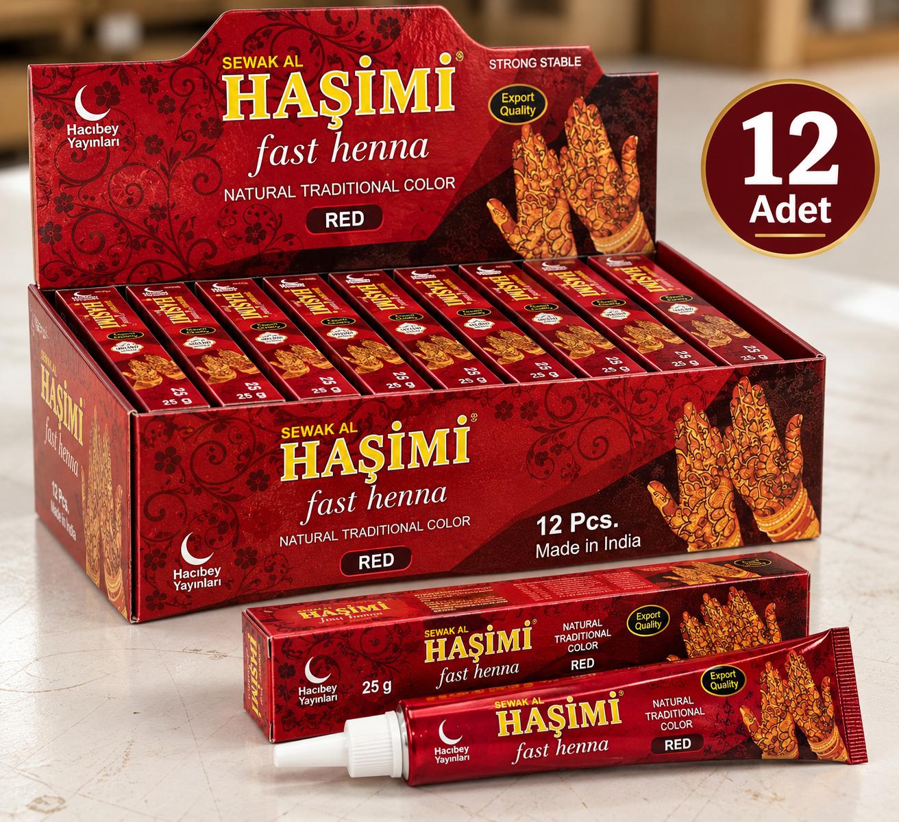 ŞM TÜP KINA KIRMIZI 12 Lİ SATIŞ 