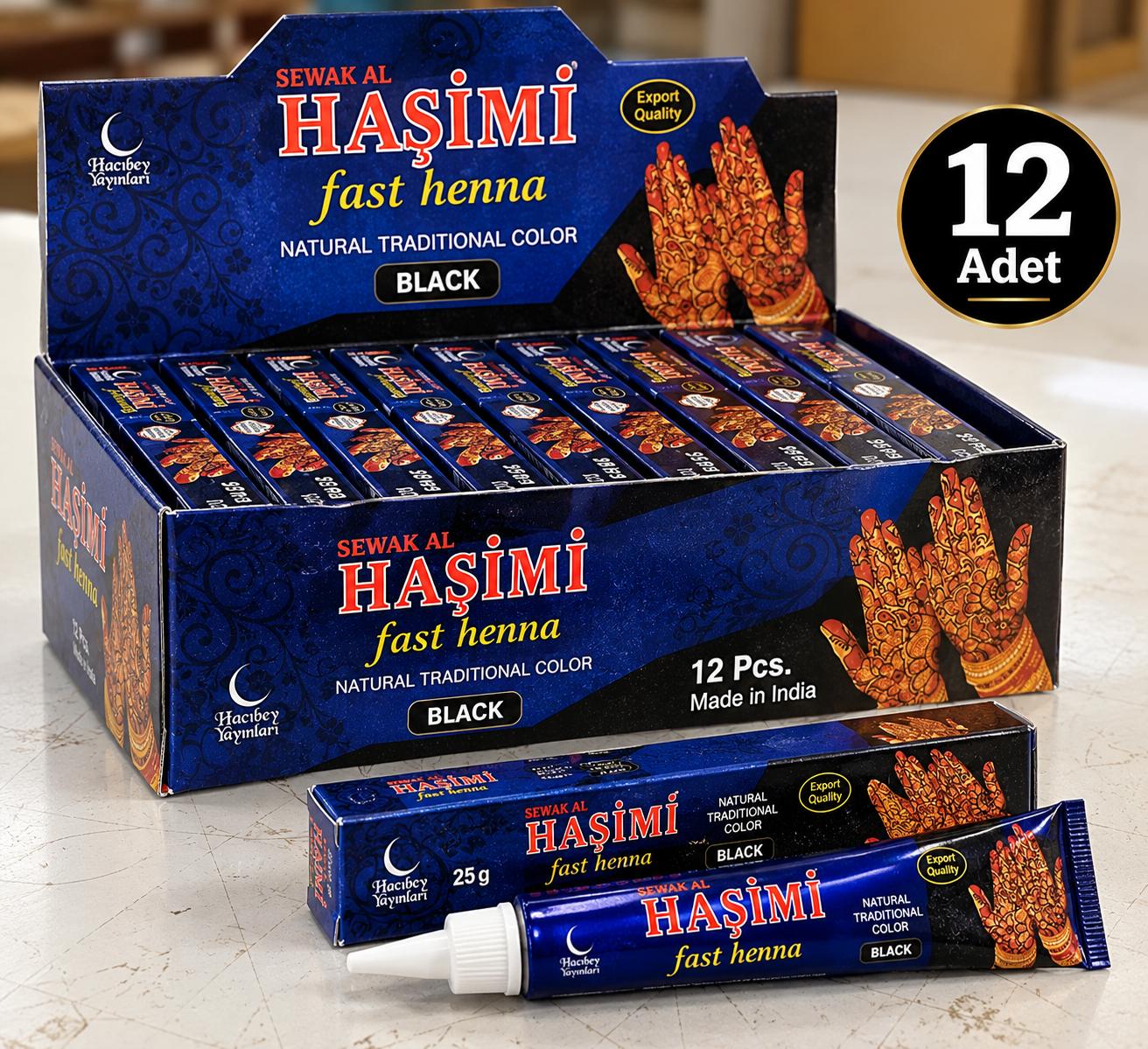 ŞM TÜP KINA SİYAH 12 Lİ SATIŞ 
