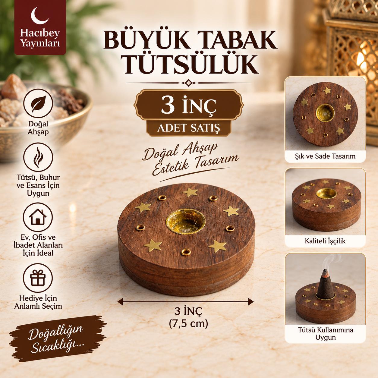 ŞM BÜYÜK TABAK TÜTSÜLÜK 3 İNÇ (ADET SATIŞ)