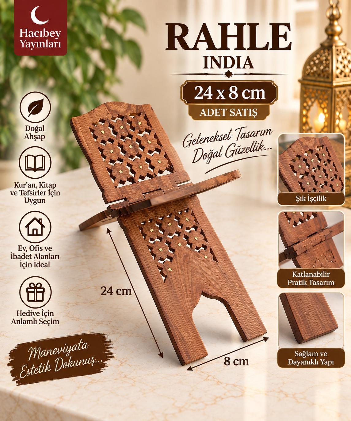ŞM RAHLE INDIA 24X8 CM ADET SATIŞ