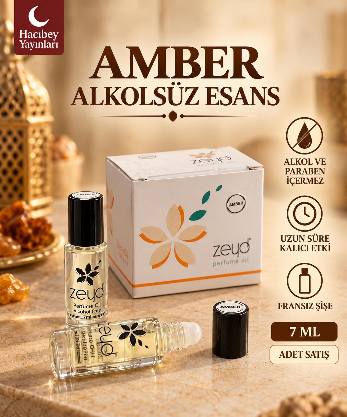 ZEYD ESANS 7 ML AMBER 12 Lİ