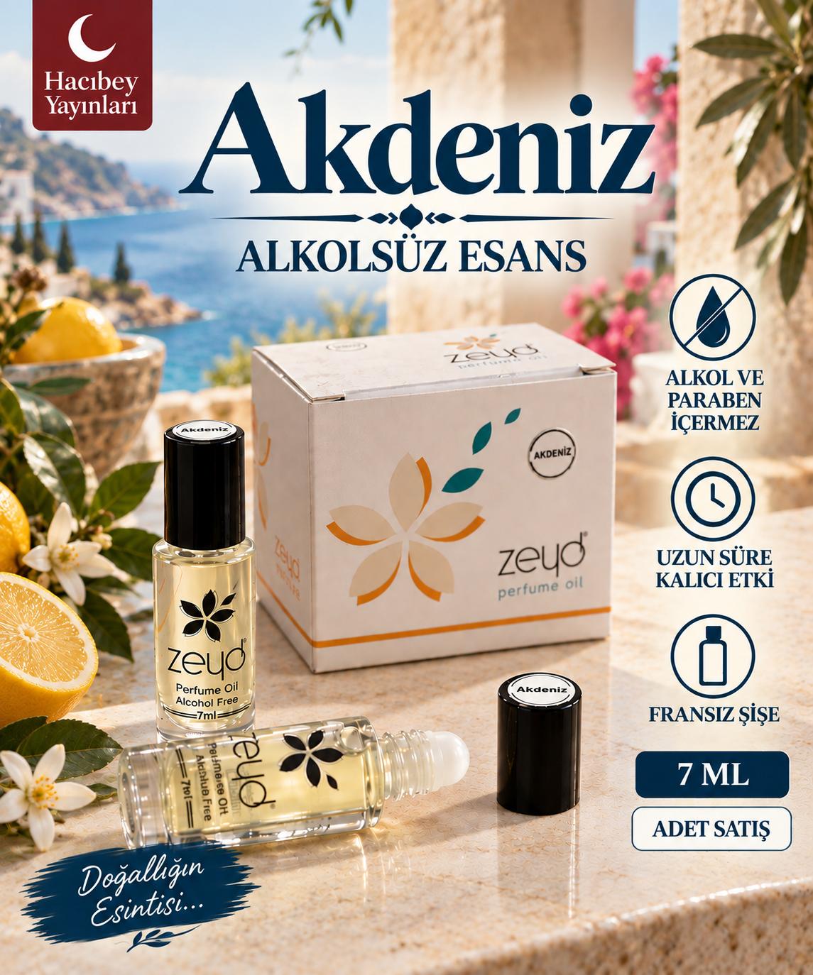 ZEYD ESANS 7 ML AKDENİZ 12 Lİ