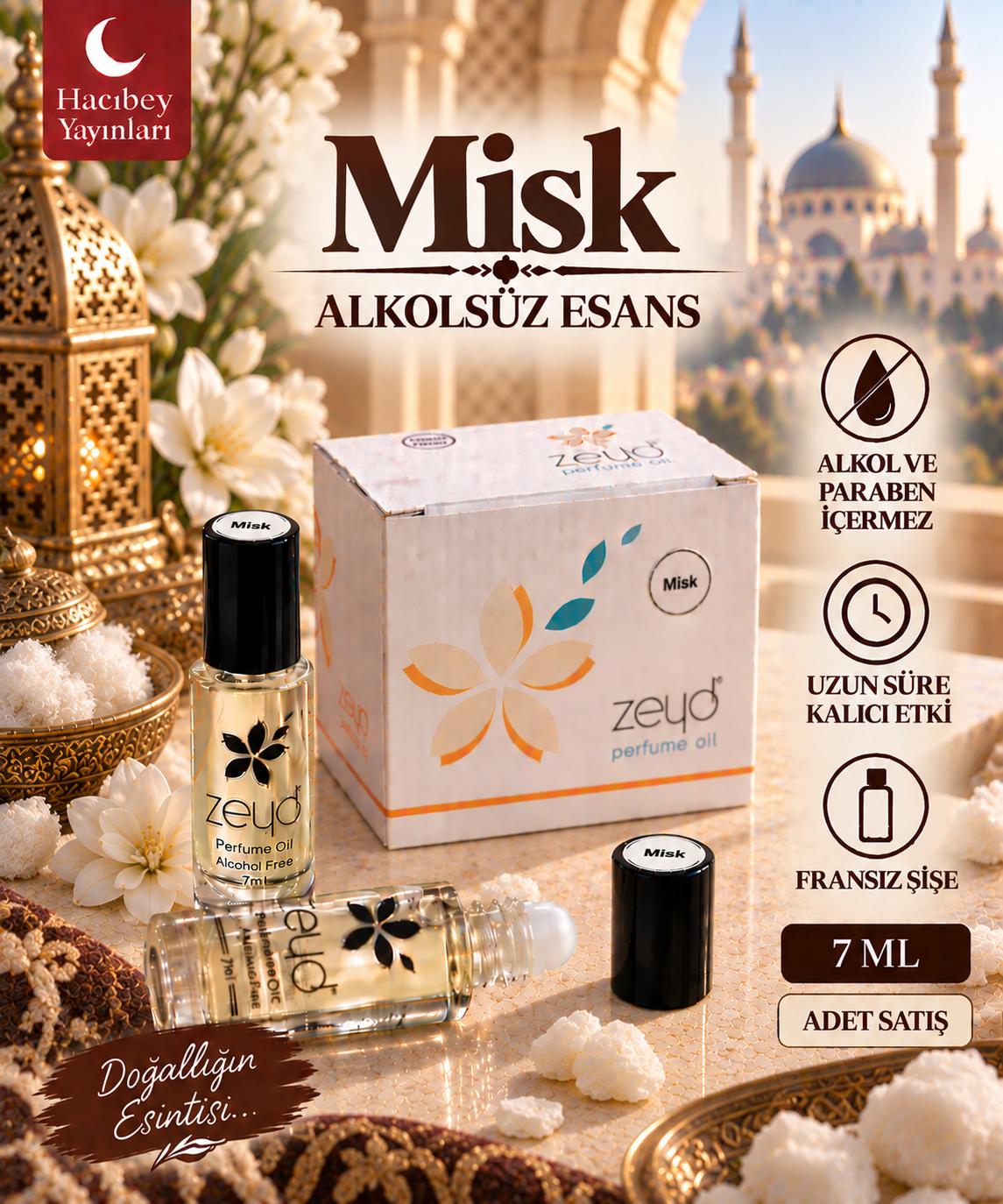 ZEYD ESANS 7 ML MİSK 12 Lİ