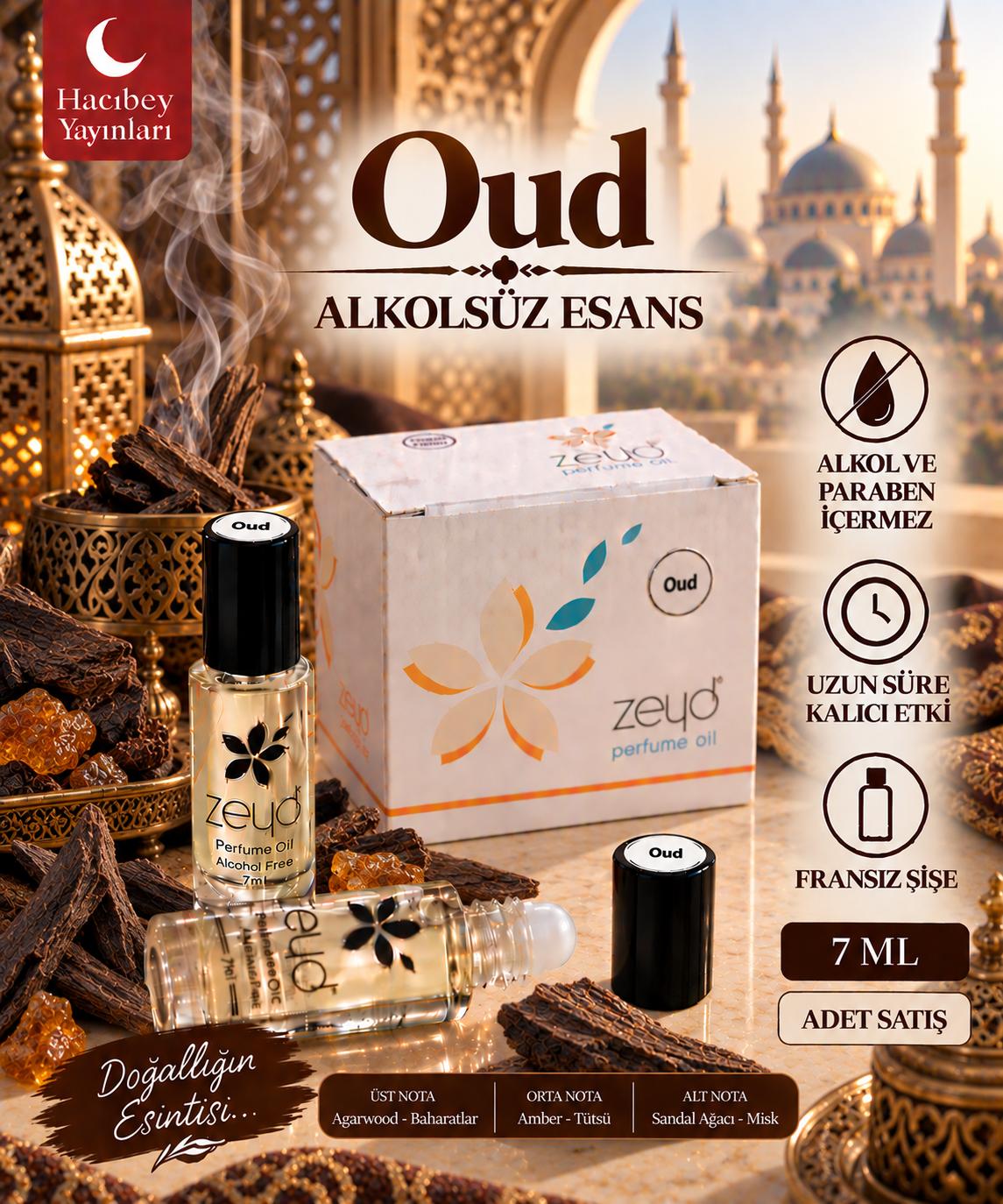 ZEYD ESANS 7 ML OUD 12 Lİ