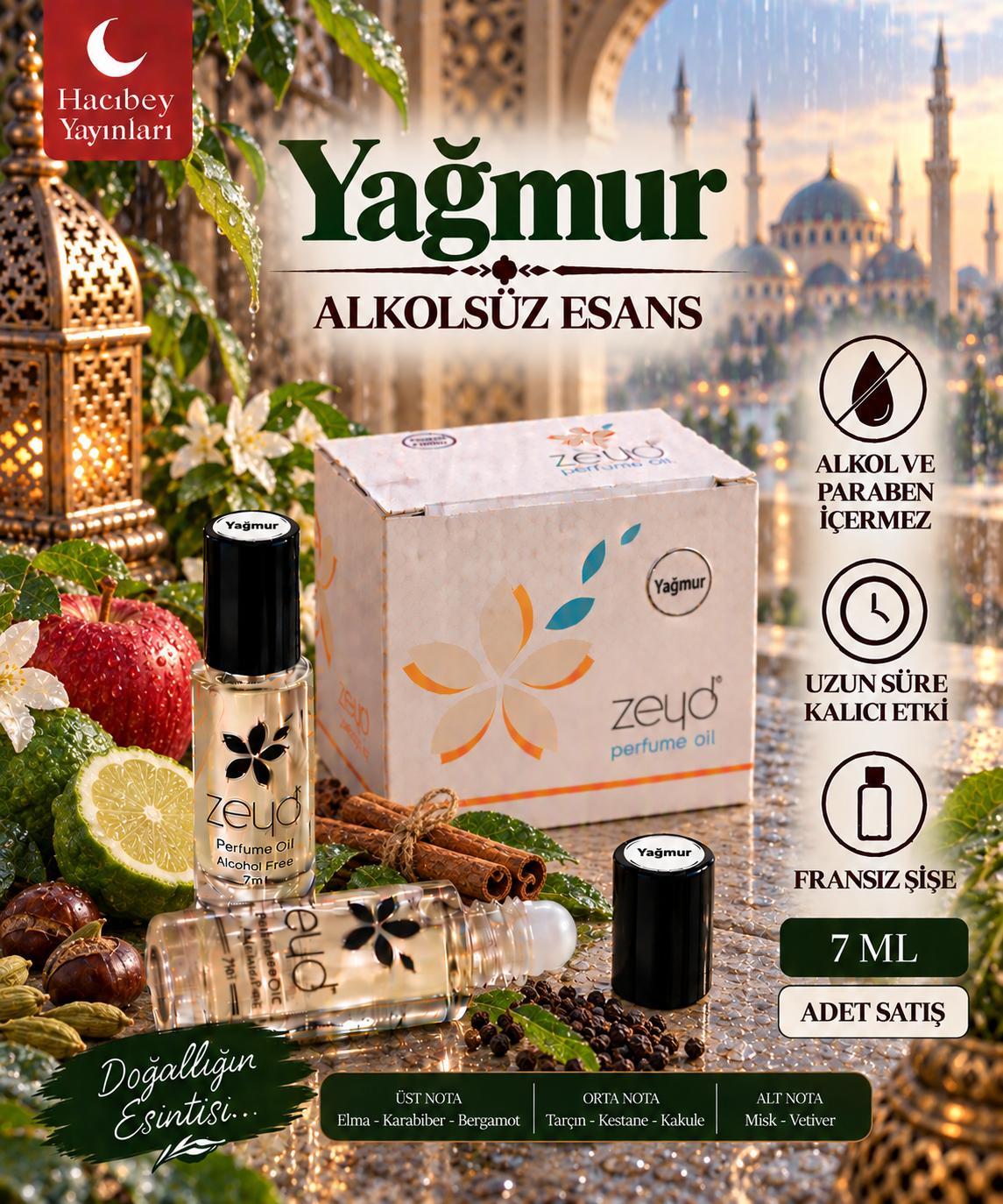 ZEYD ESANS 7 ML YAĞMUR 12 Lİ