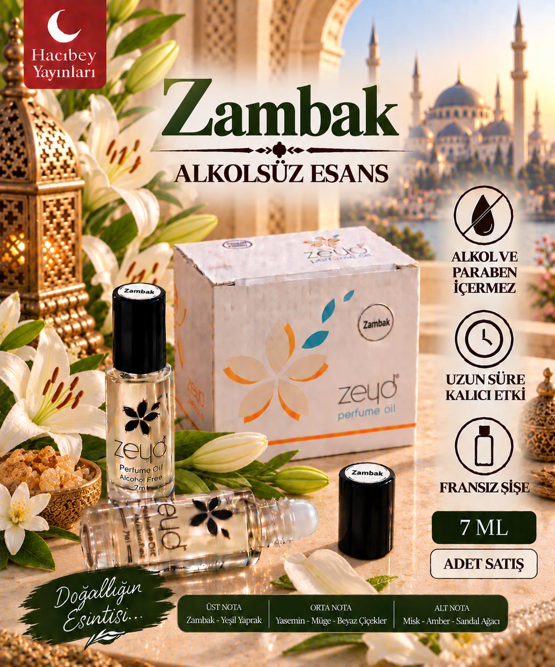 ZEYD ESANS 7 ML ZAMBAK 12 Lİ