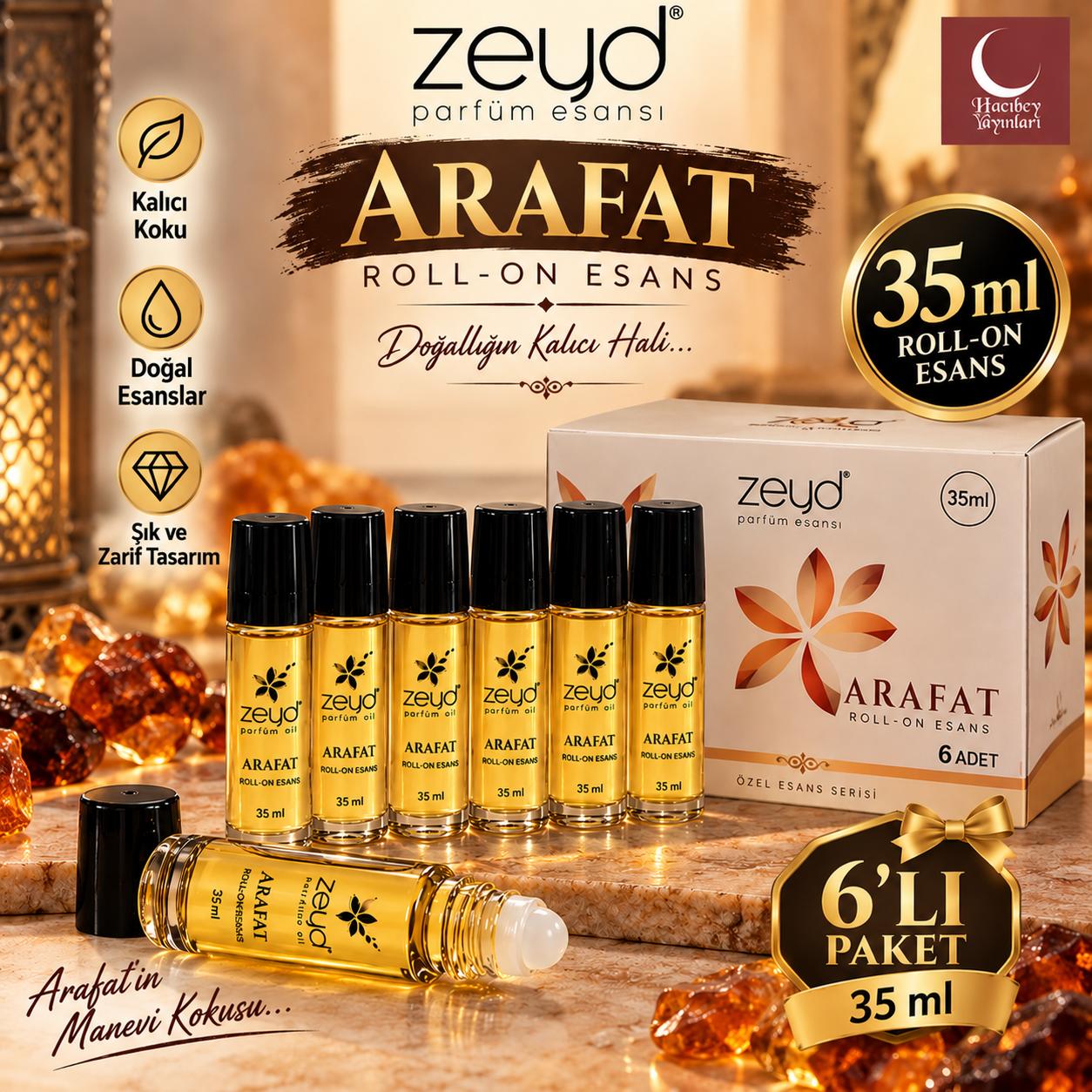 ZEYD ESANS 35 ML ARAFAT 6 LI