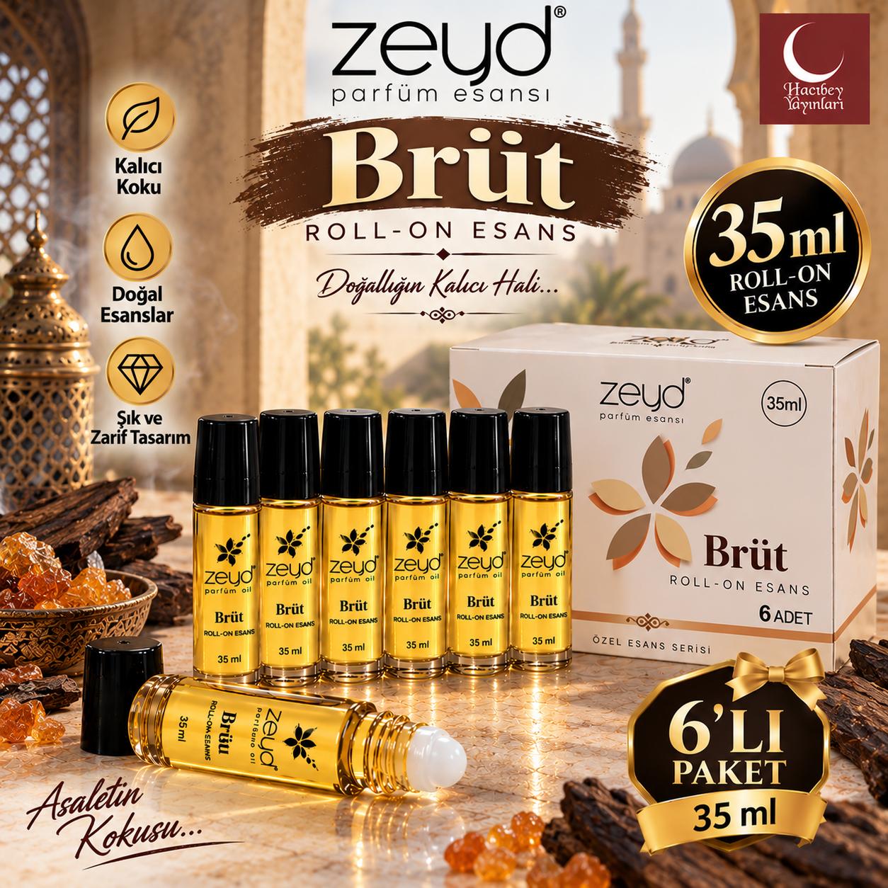 ZEYD ESANS 35 ML BRÜT 6 LI