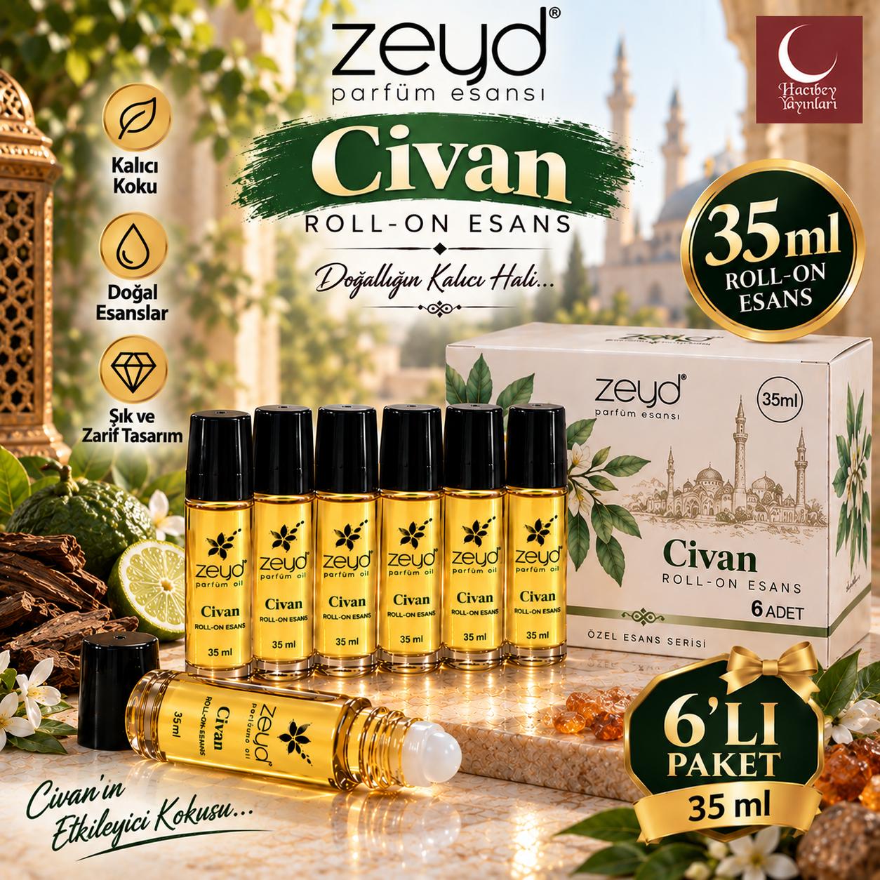 ZEYD ESANS 35 ML CİVAN 6 LI