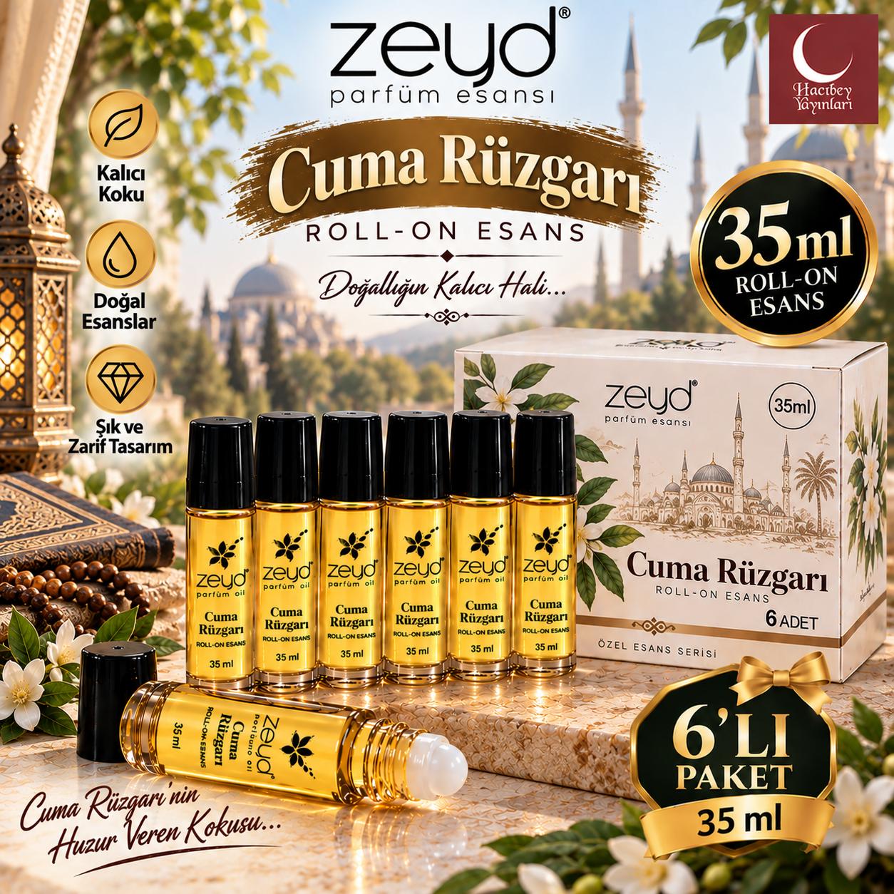 ZEYD ESANS 35 ML CUMA RÜZGARI 6 LI