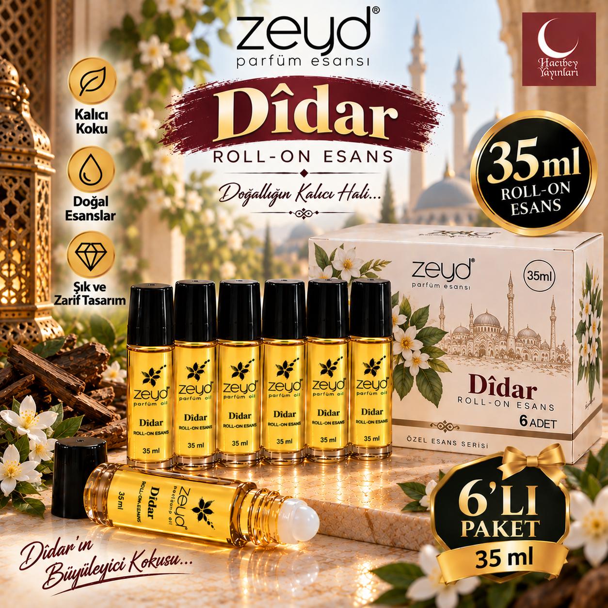 ZEYD ESANS 35 ML DİDAR 6 LI