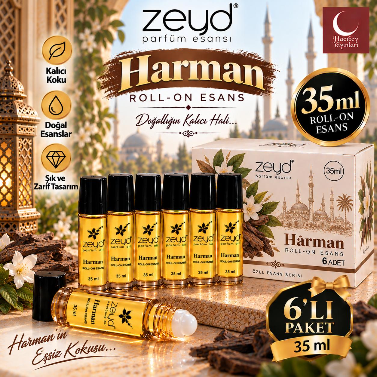 ZEYD ESANS 35 ML HARMAN 6 LI