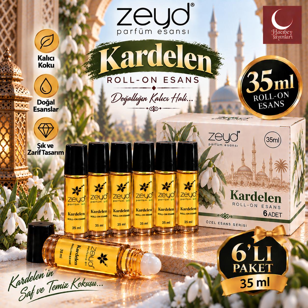 ZEYD ESANS 35 ML KARDELEN 6 LI