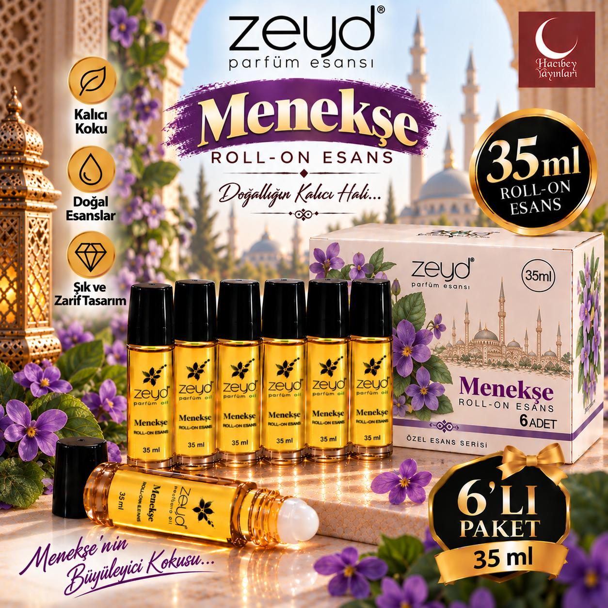 ZEYD ESANS 35 ML MENEKŞE 6 LI
