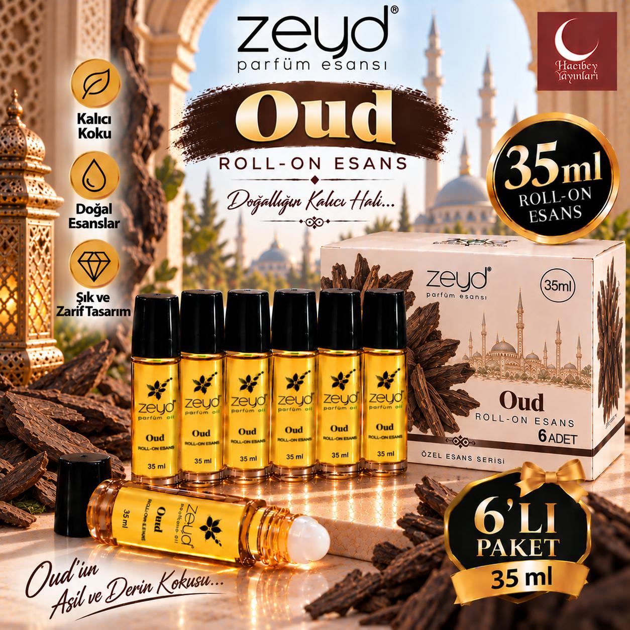 ZEYD ESANS 35 ML OUD 6 LI