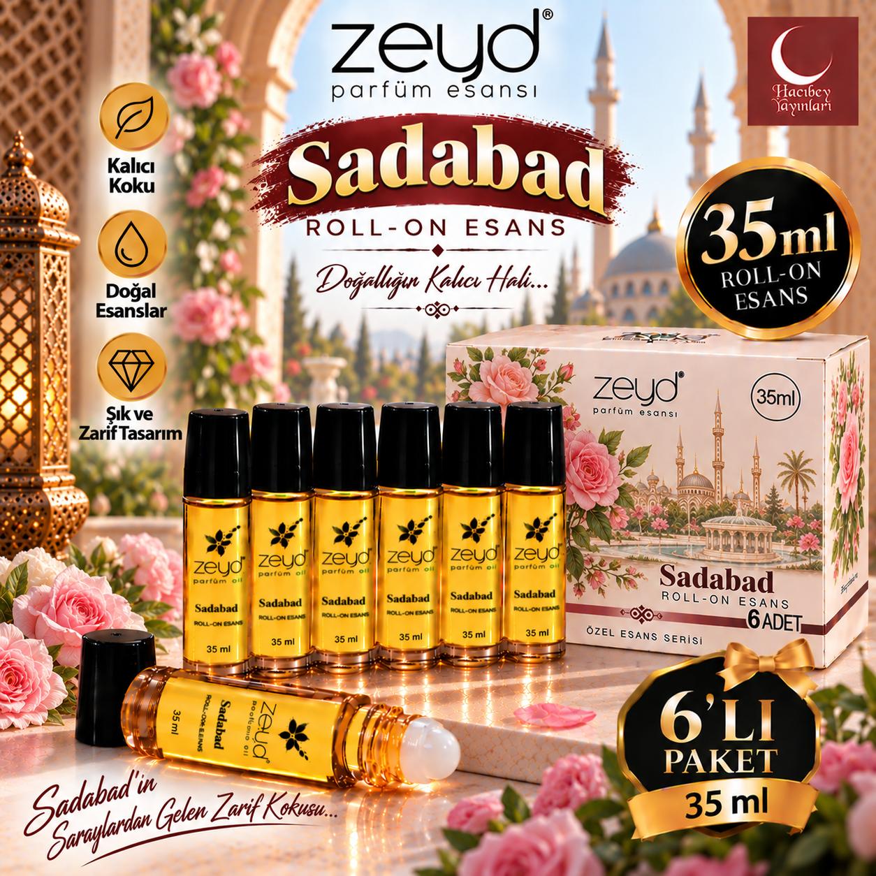ZEYD ESANS 35 ML SADABAD 6 LI