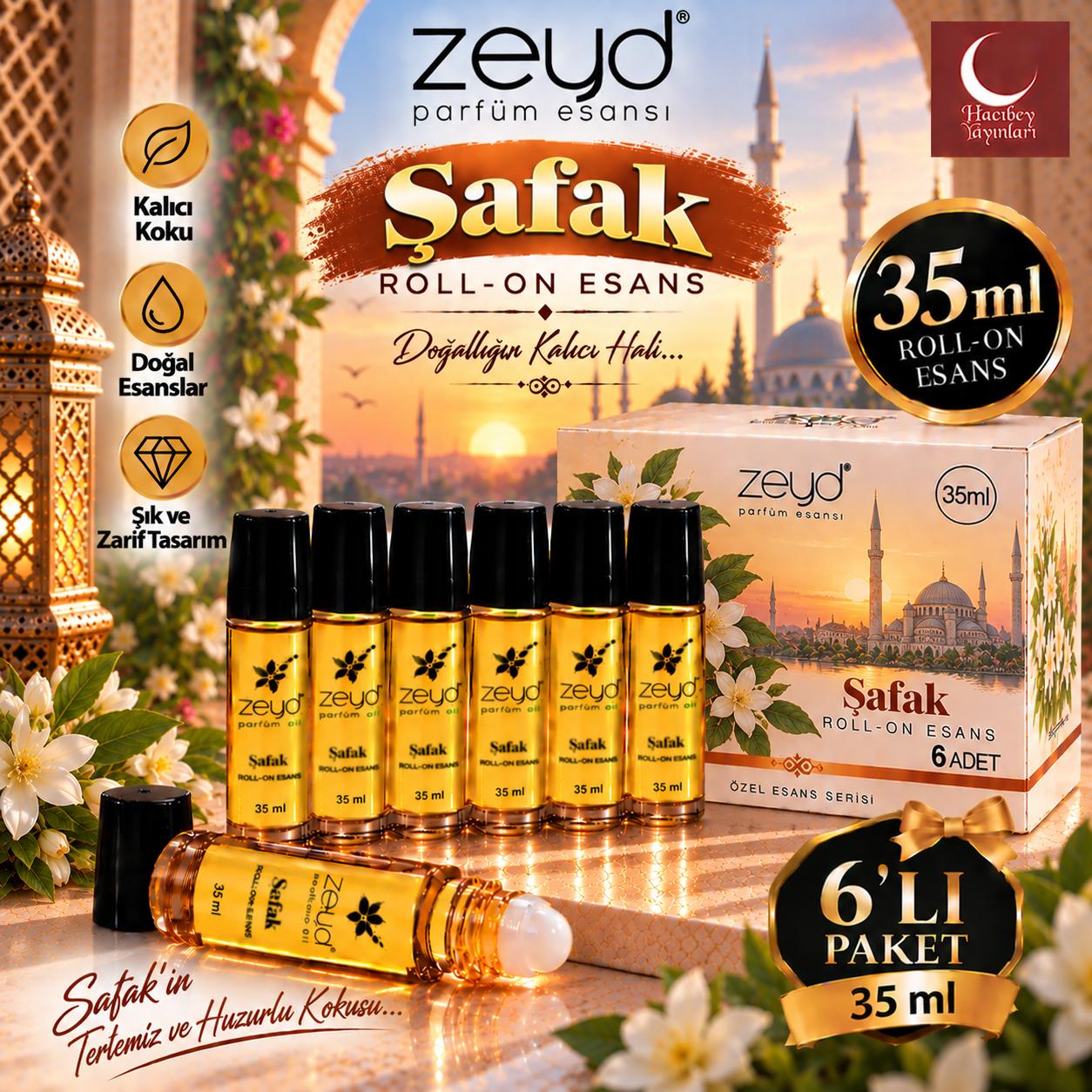 ZEYD ESANS 35 ML ŞAFAK 6 LI
