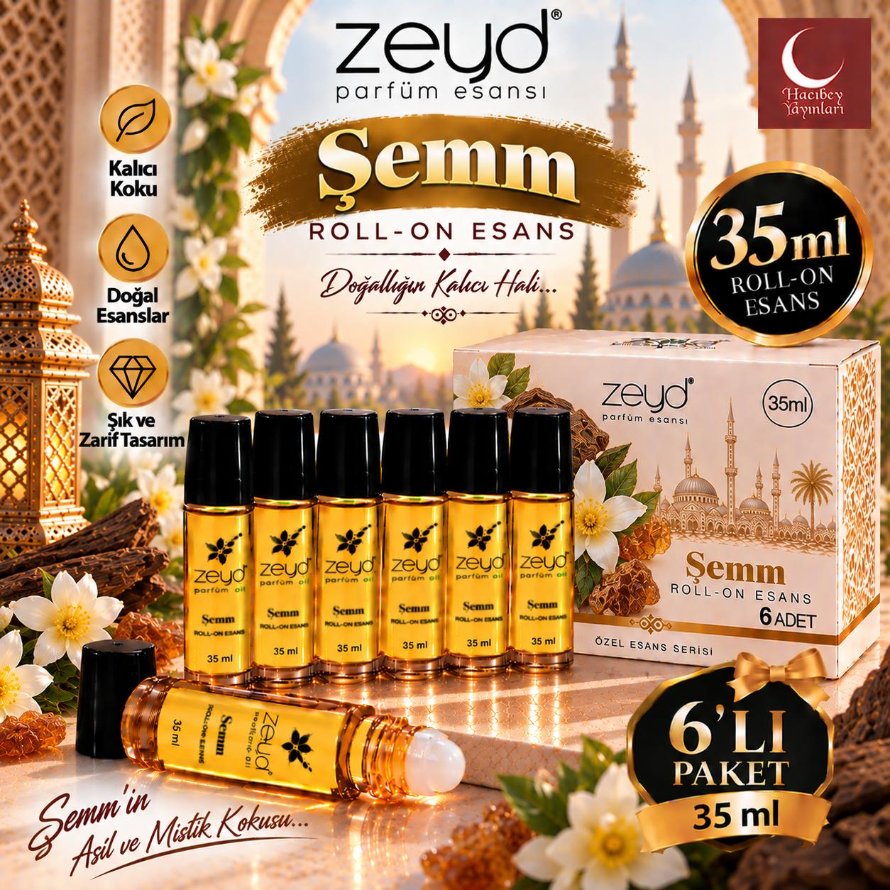 ZEYD ESANS 35 ML ŞEMM 6 LI