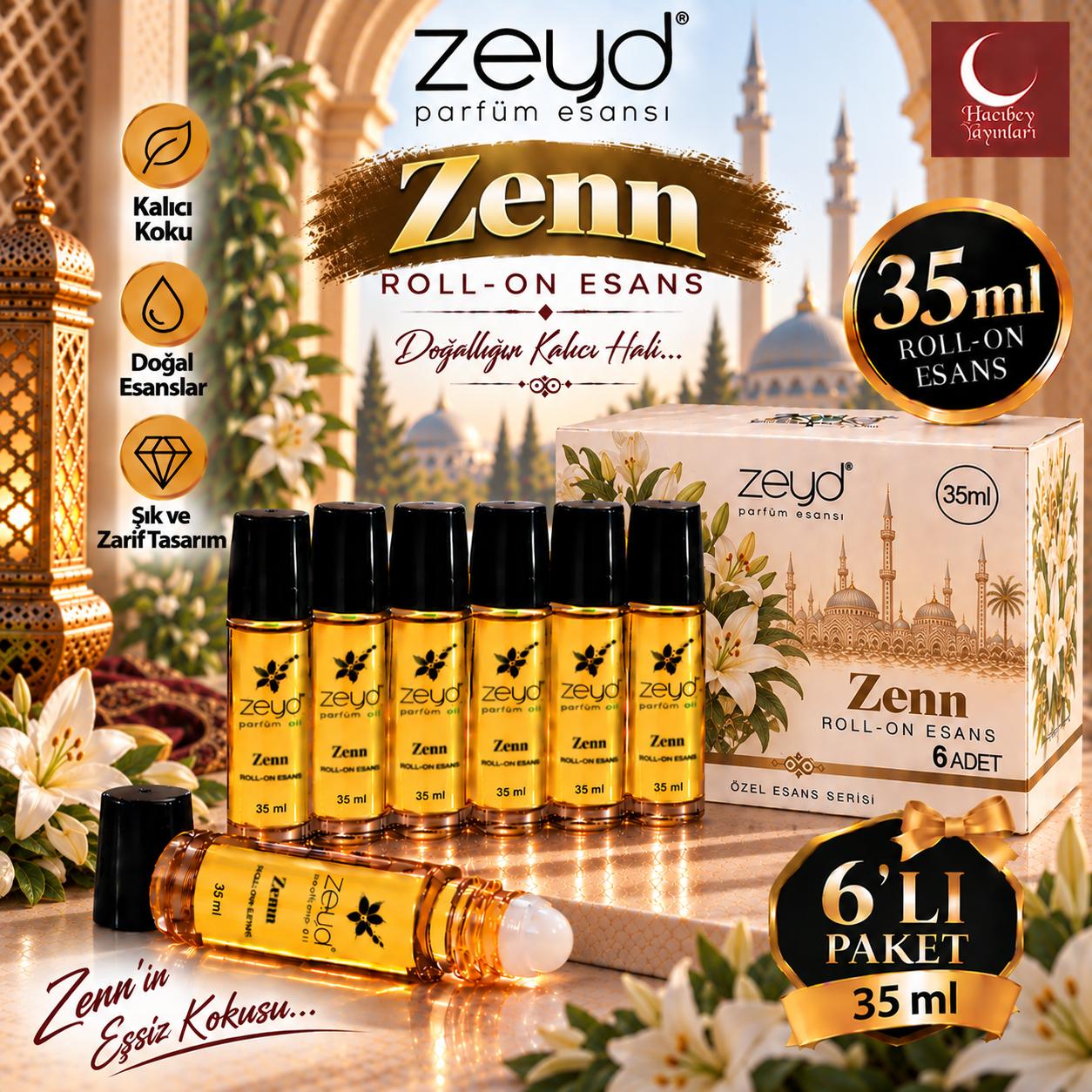 ZEYD ESANS 35 ML ZENN 6 LI