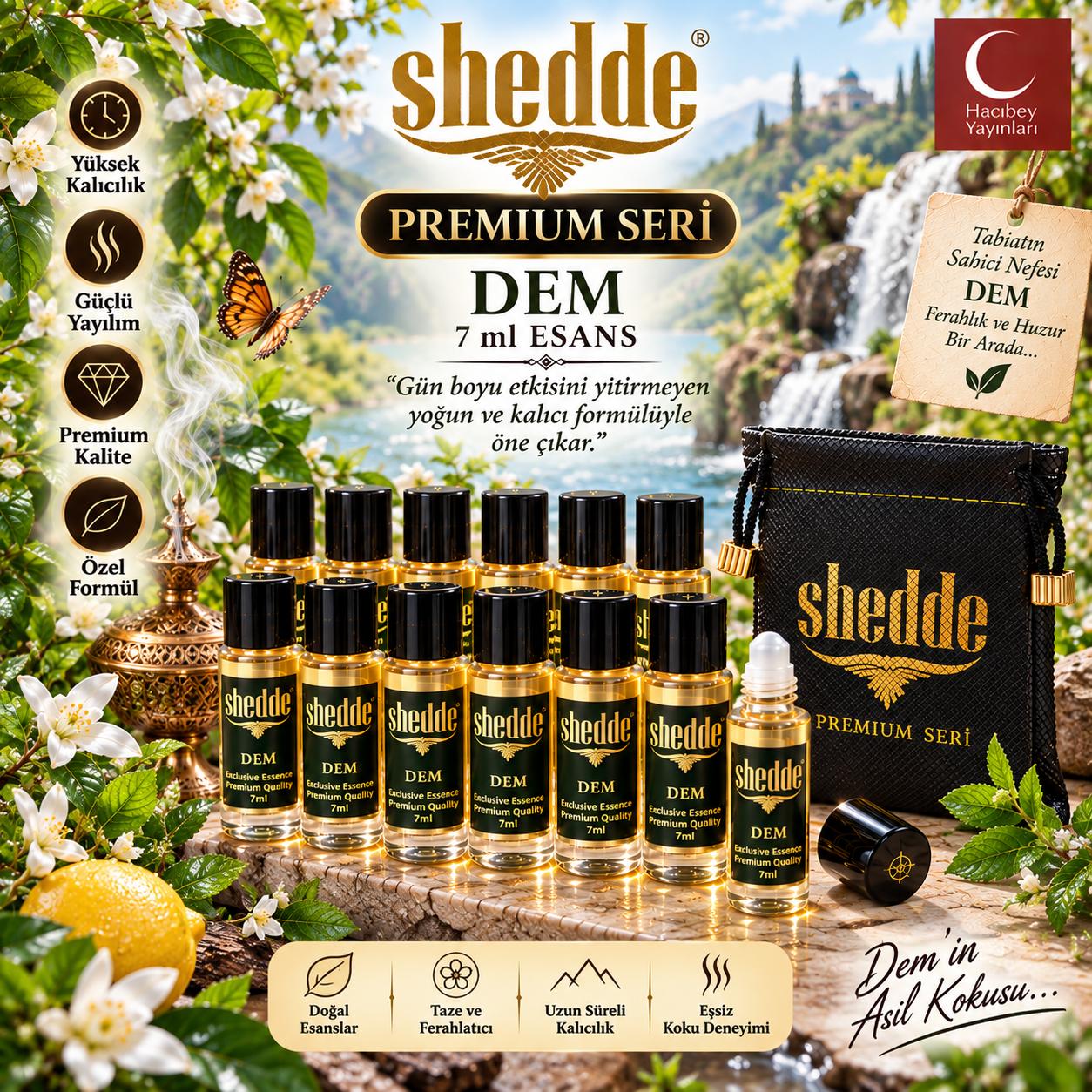 ZEYD SHEDDE 7 ML DEM ESANS 12 Lİ KILIF HEDİYELİ